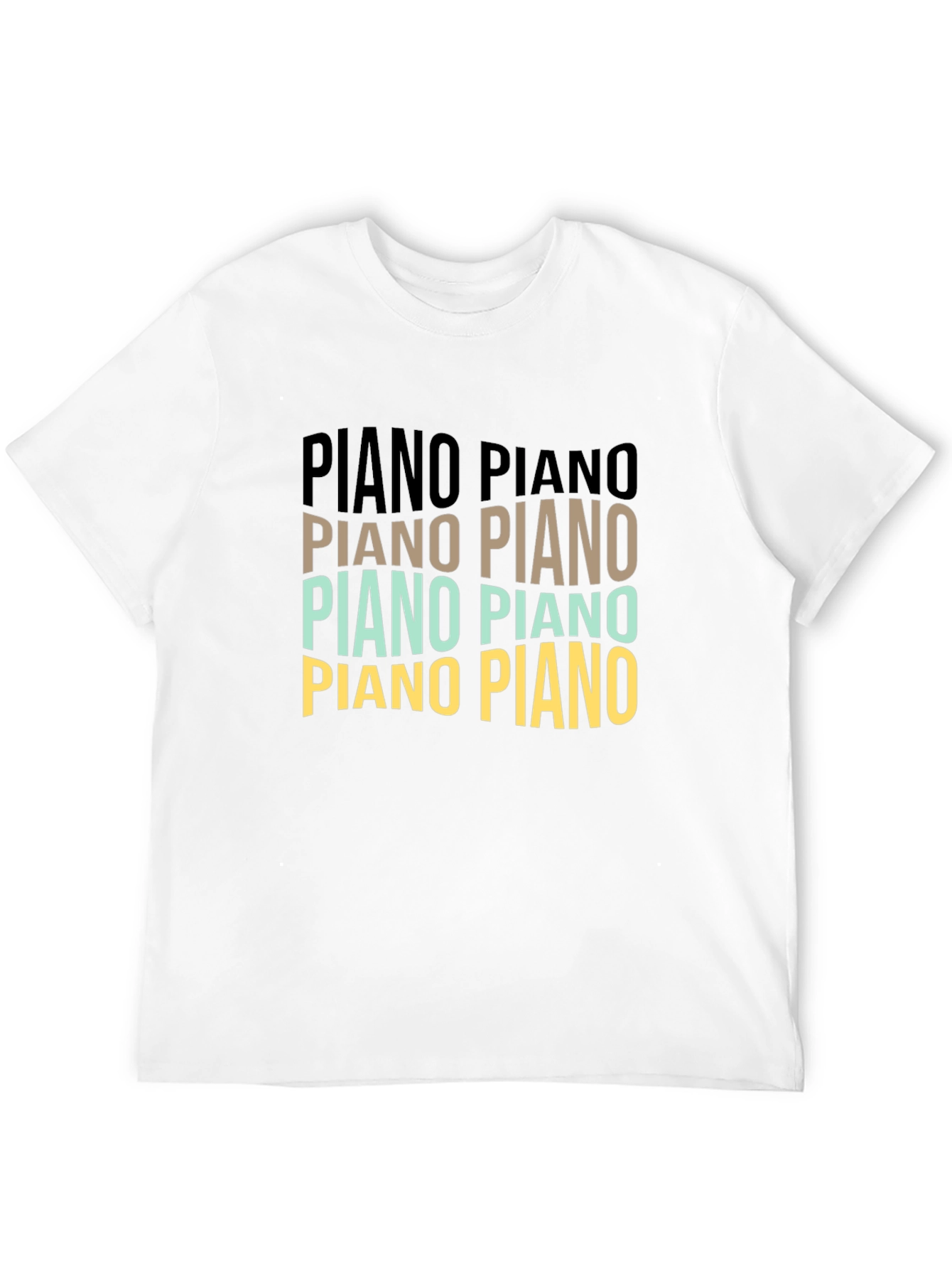 Piano Lover T-Shirt - Musical Statement Tee