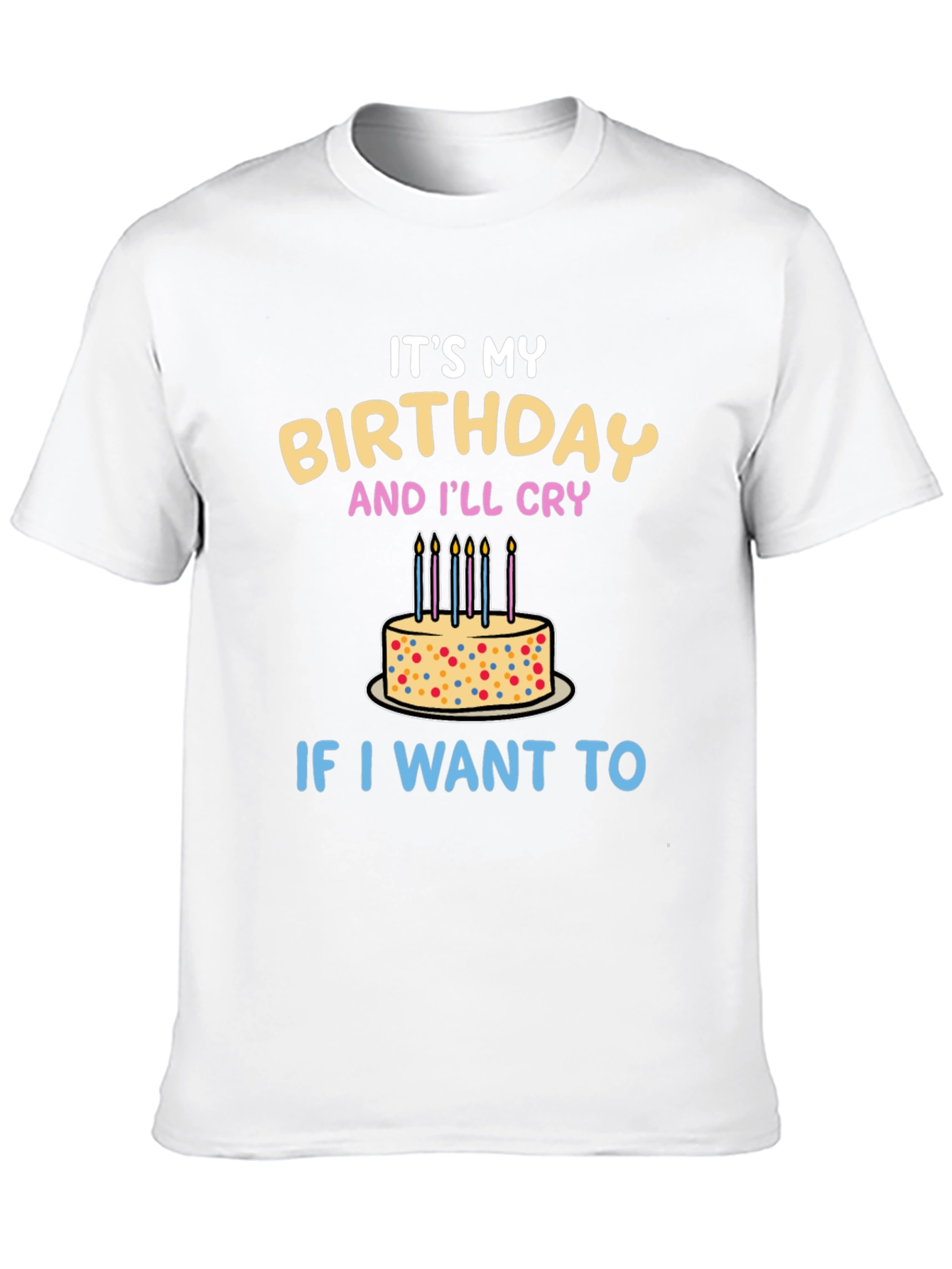 Its My Birthday T-Shirt - Funny Birthday Party Tee