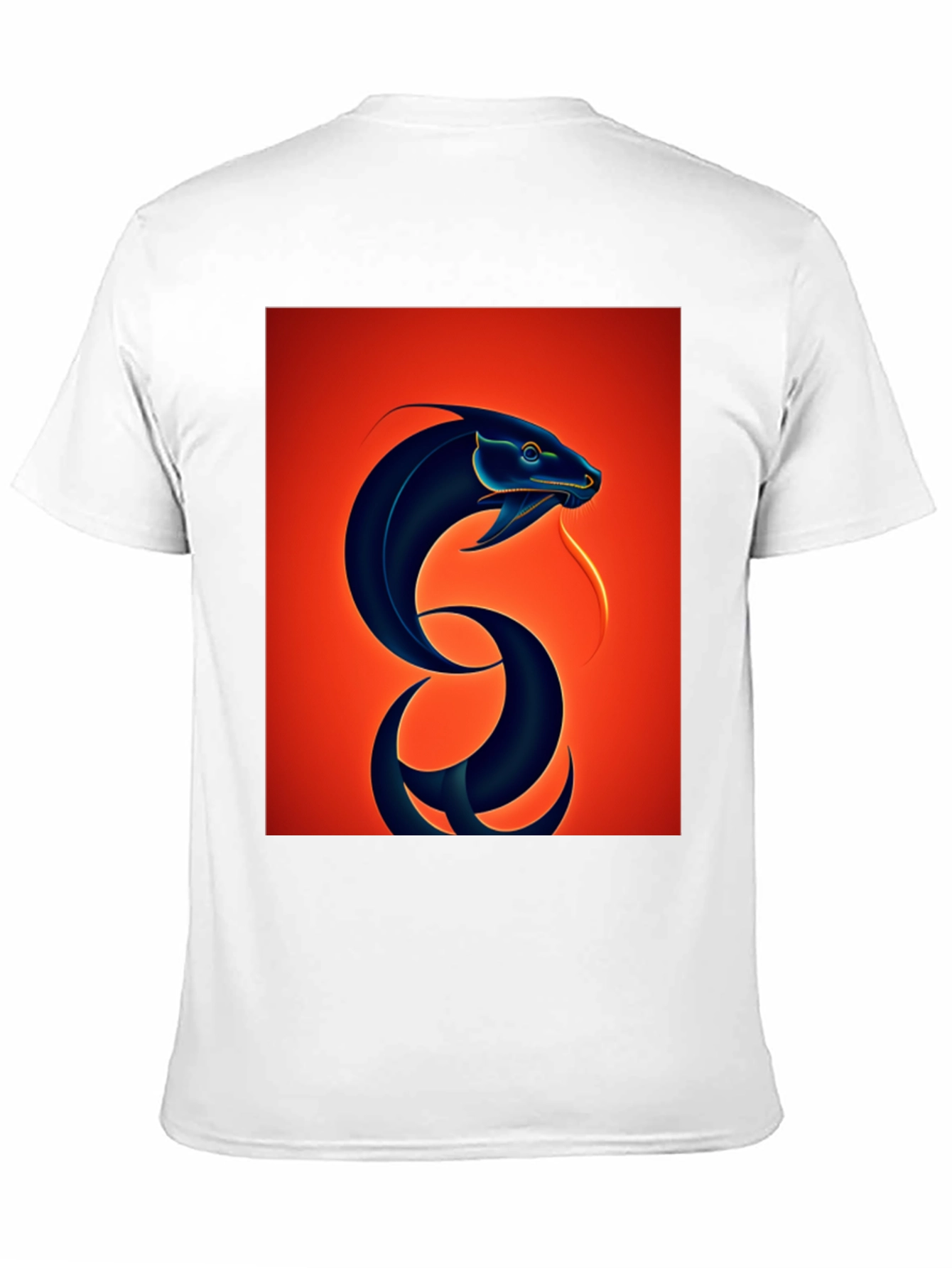 Snake Graphic Tee - Bold Serpent Design