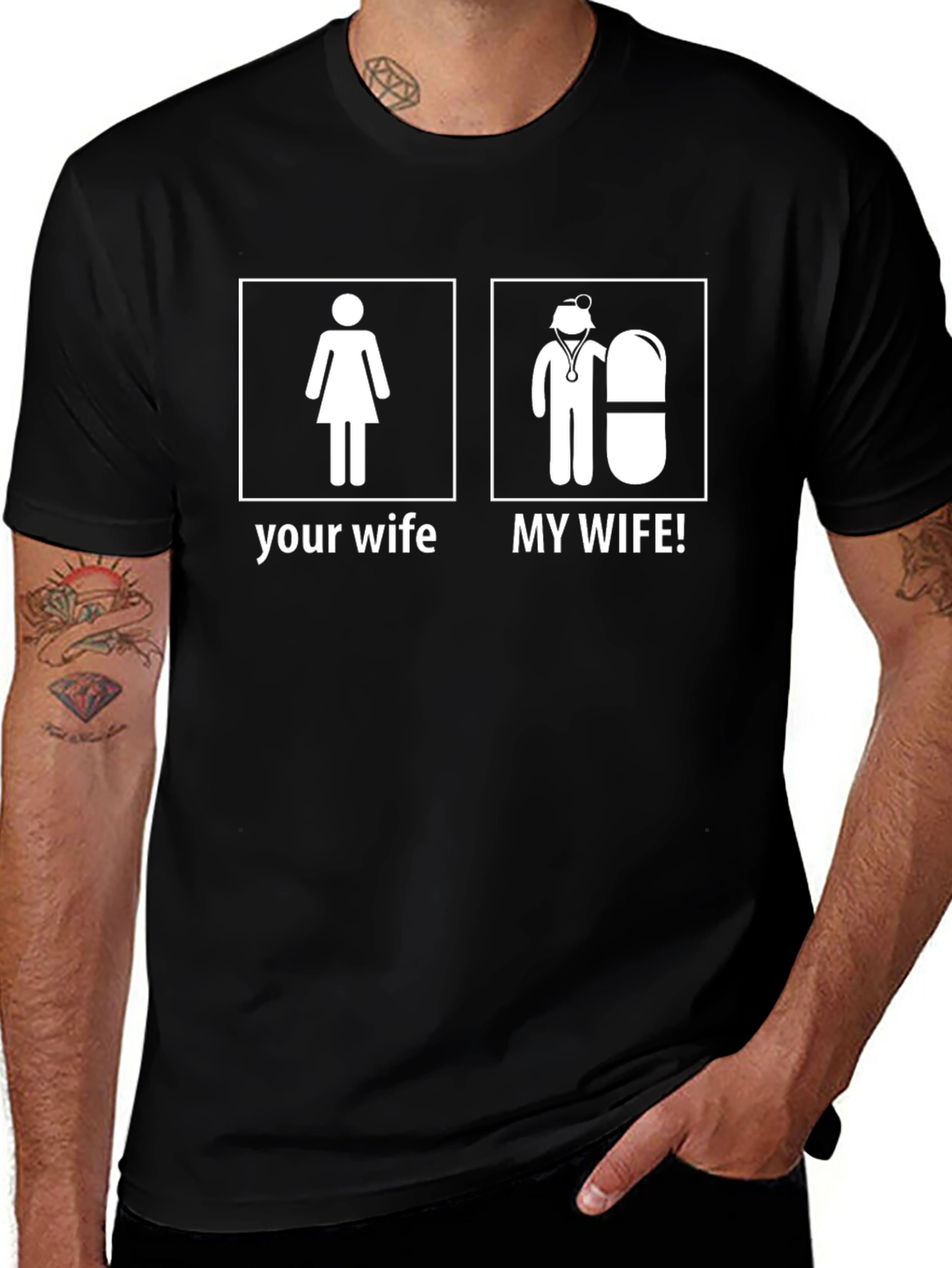 Funny Doctor Wife T-Shirt