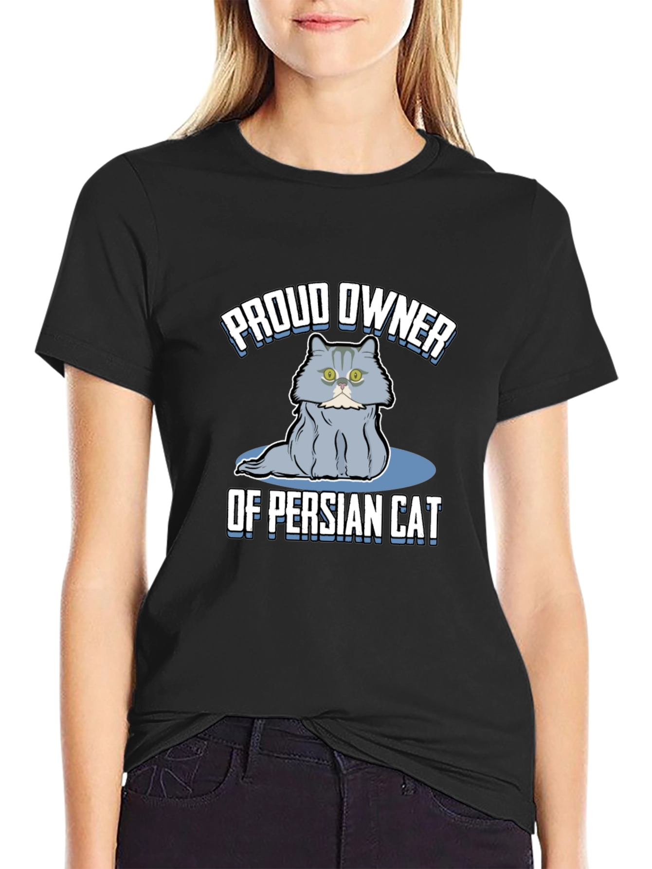 Proud Owner of Persian Cat T-Shirt