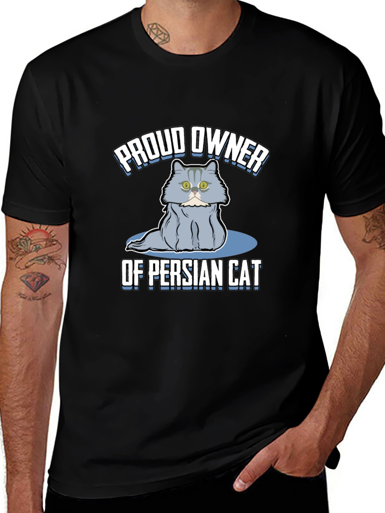 Proud Owner of Persian Cat T-Shirt