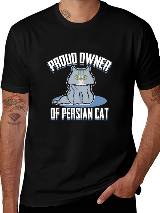 Proud Owner of Persian Cat T-Shirt