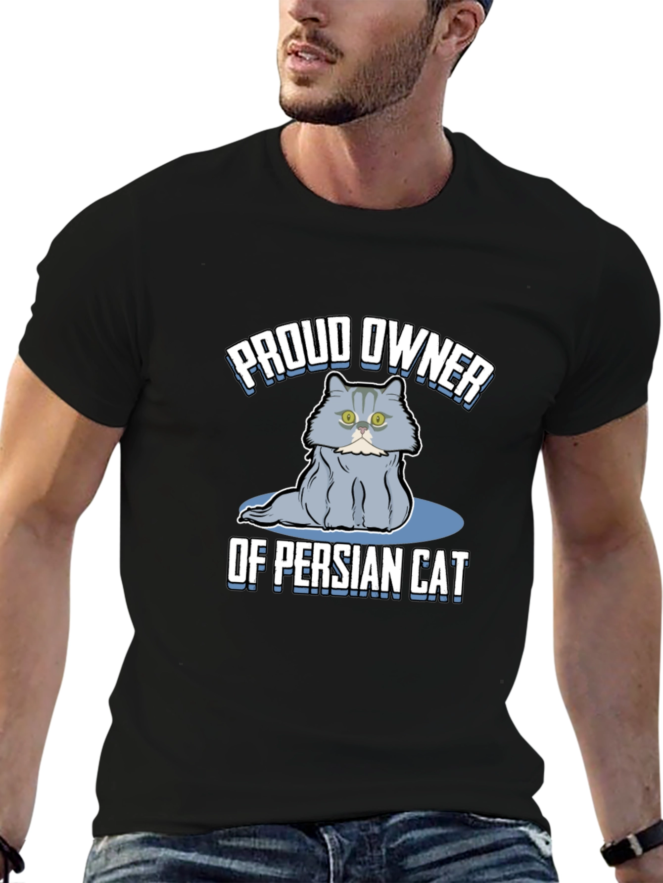Proud Owner of Persian Cat T-Shirt