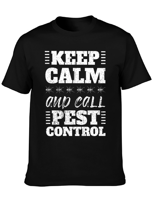 Keep Calm Pest Control Graphic Tee