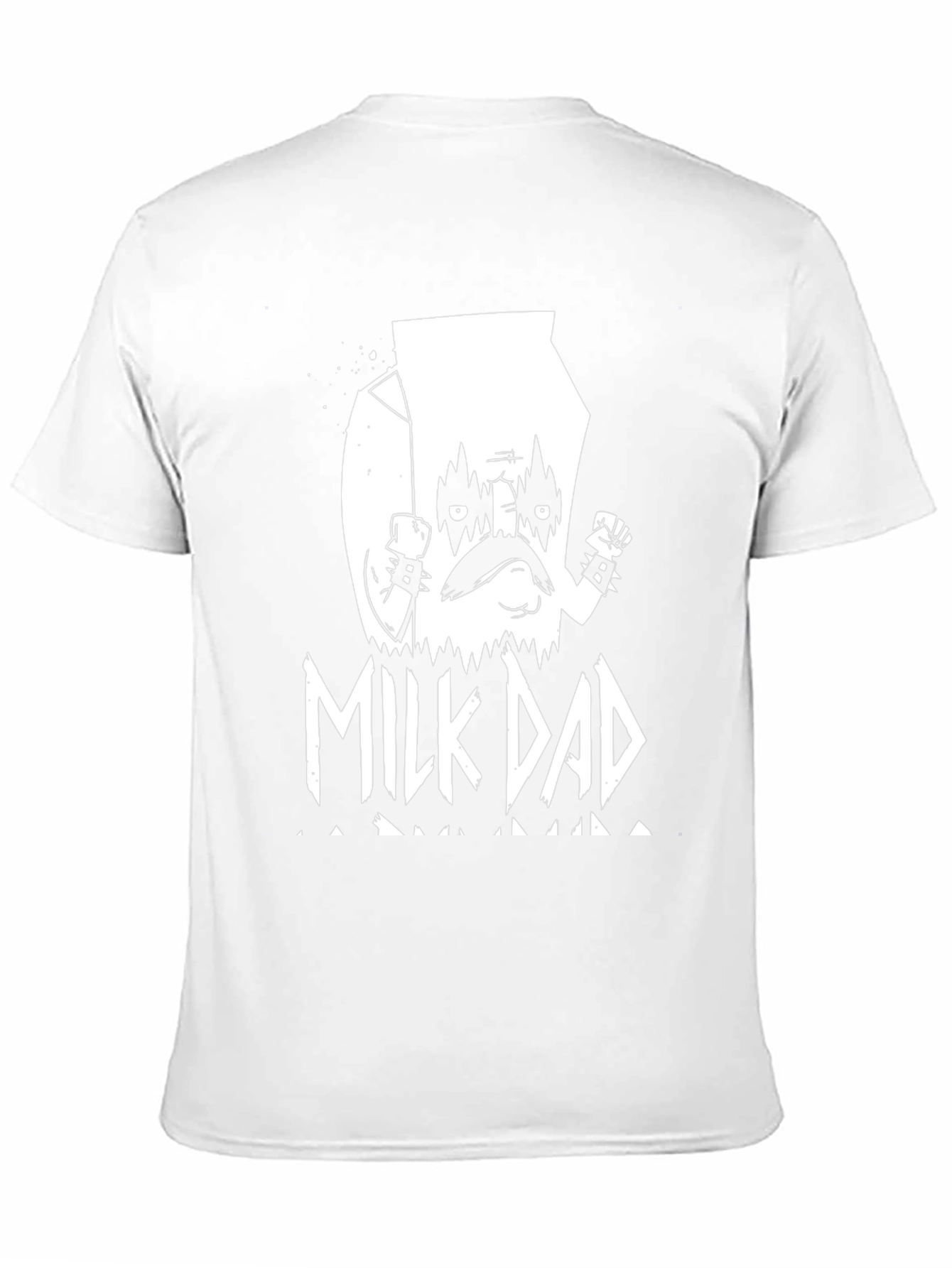 Milk Dad Black Metal T-Shirt