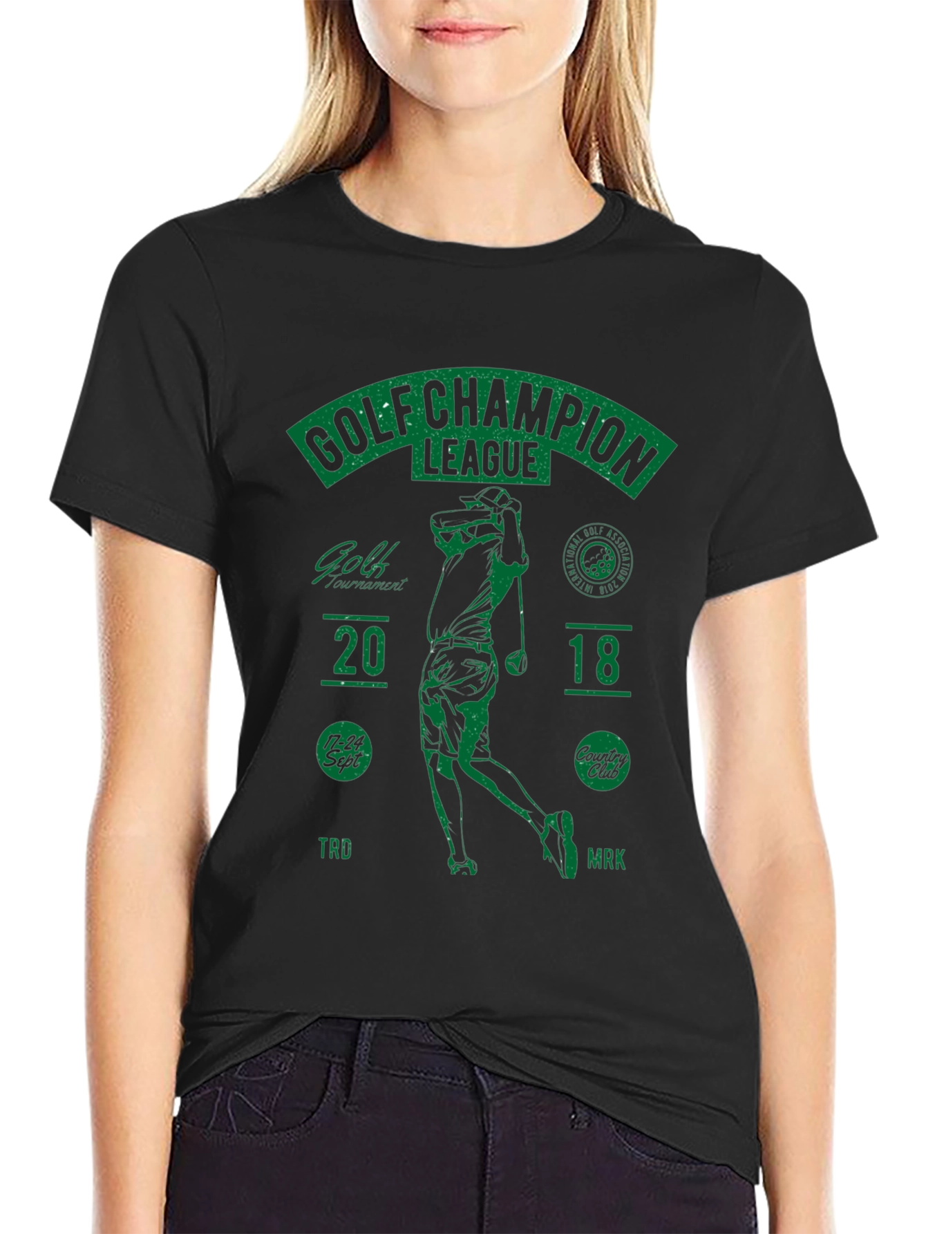 Golf Champion League Graphic T-Shirt