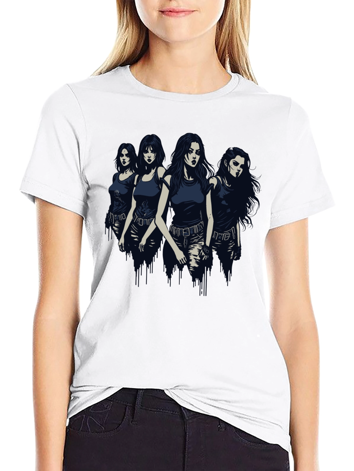 Edgy Womens Graphic Tee