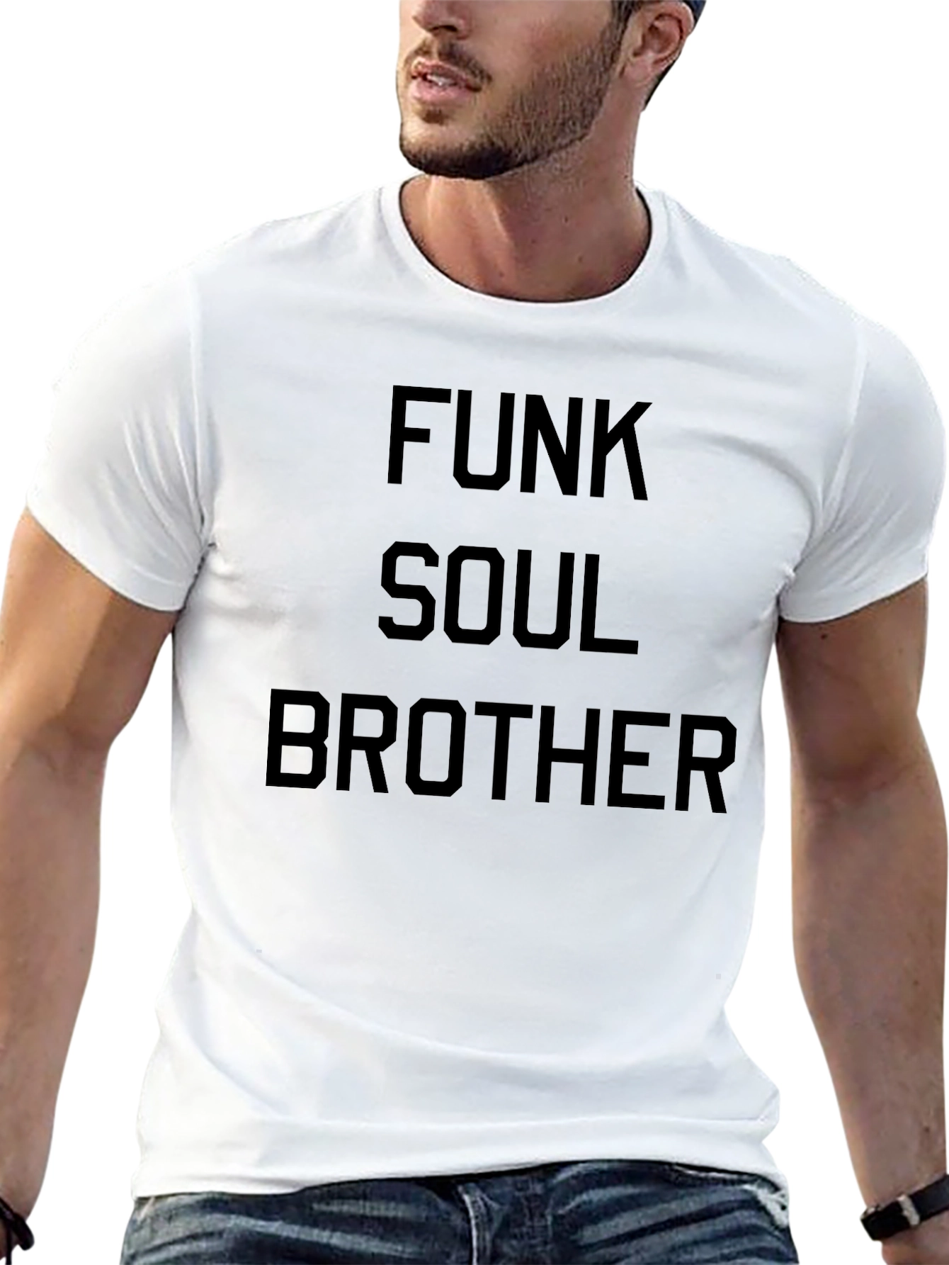Funk Soul Brother Black Graphic Tee
