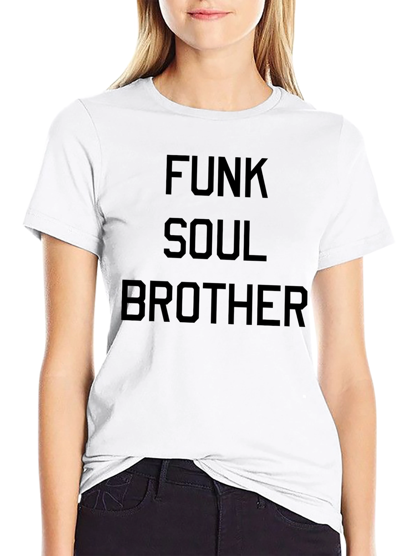 Funk Soul Brother Black Graphic Tee