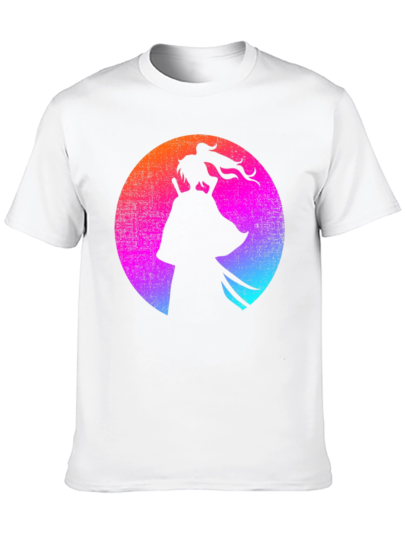 Samurai Silhouette T-Shirt - Retro Style