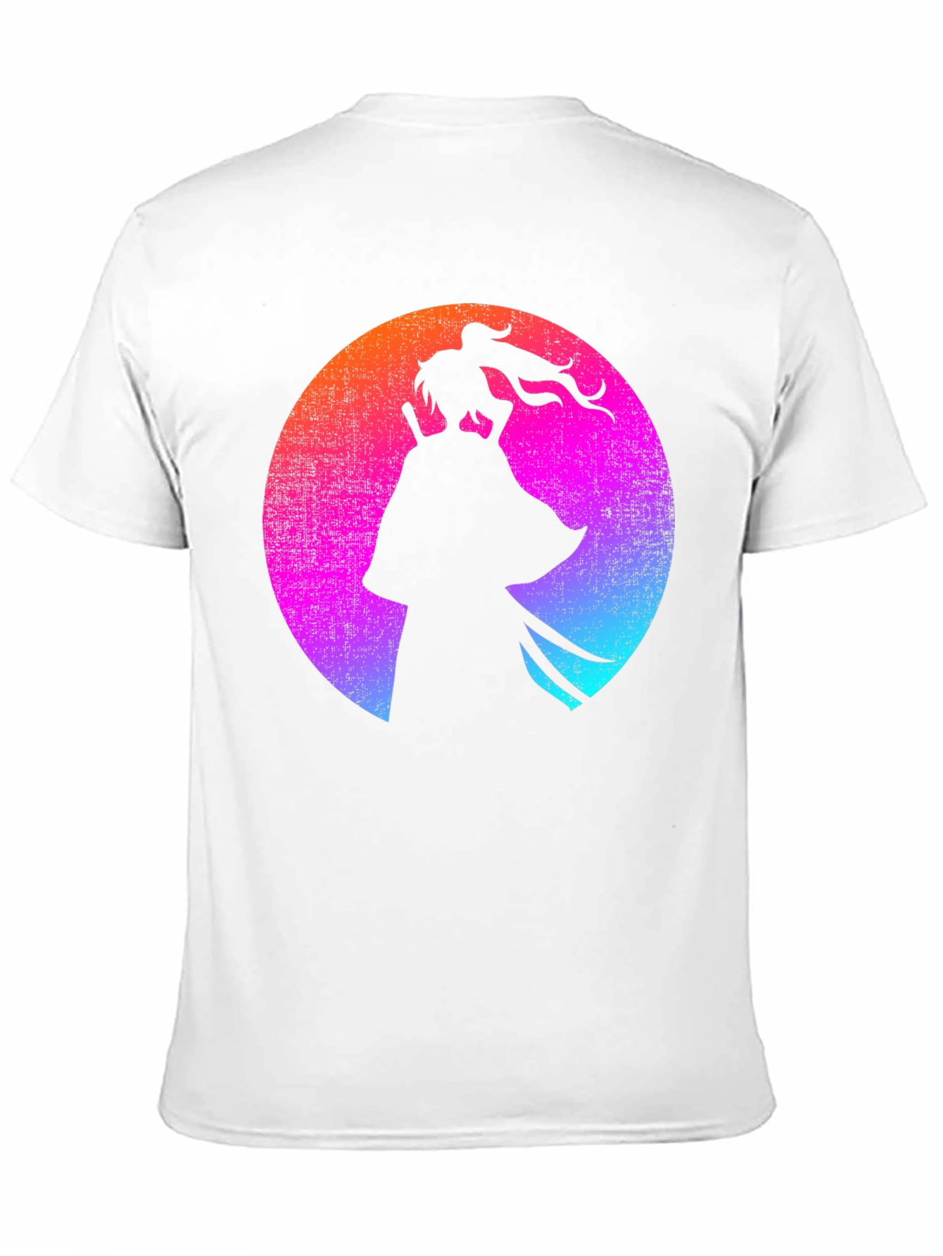Samurai Silhouette T-Shirt - Retro Style