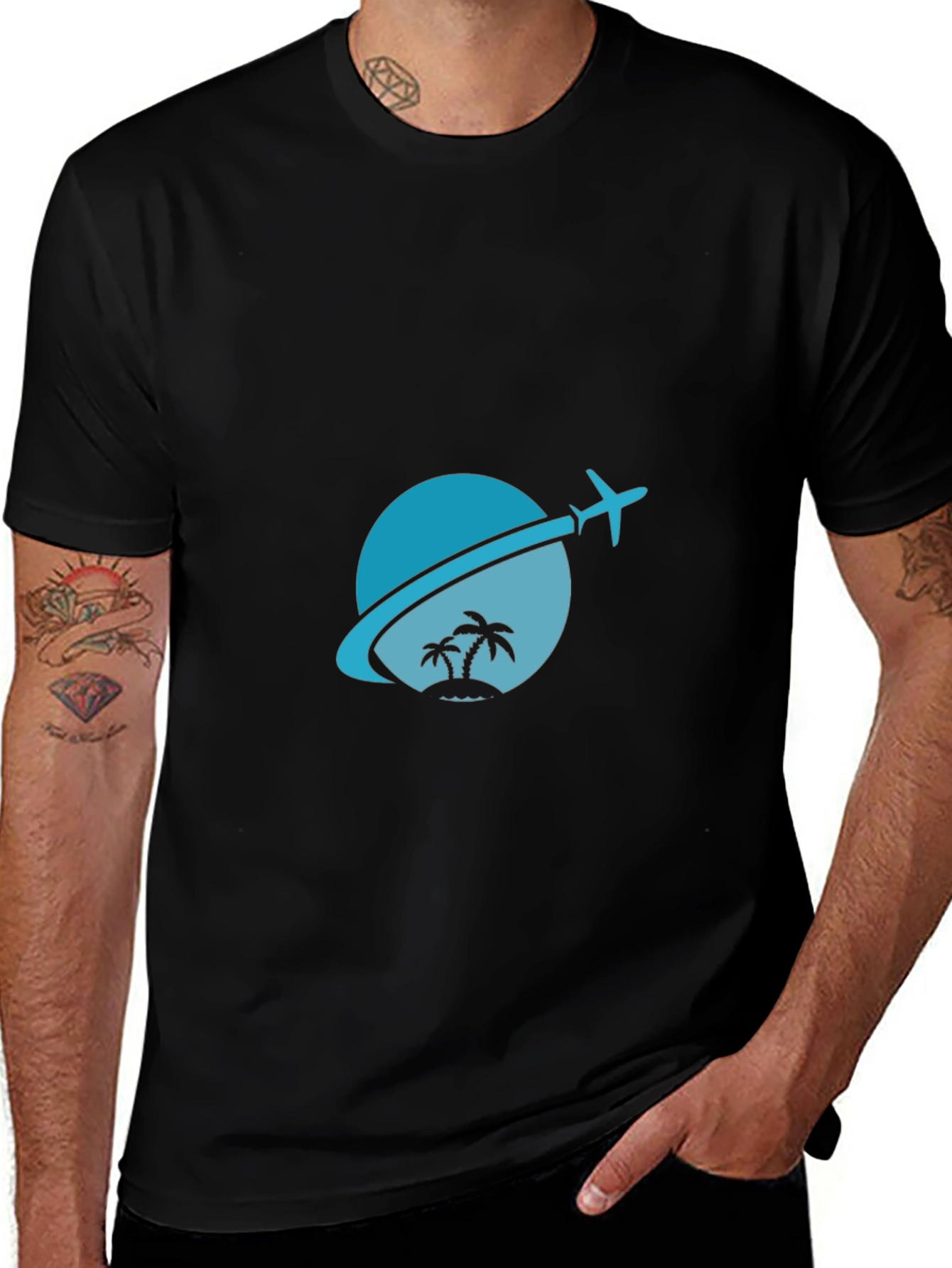 Tropical Getaway Graphic Tee