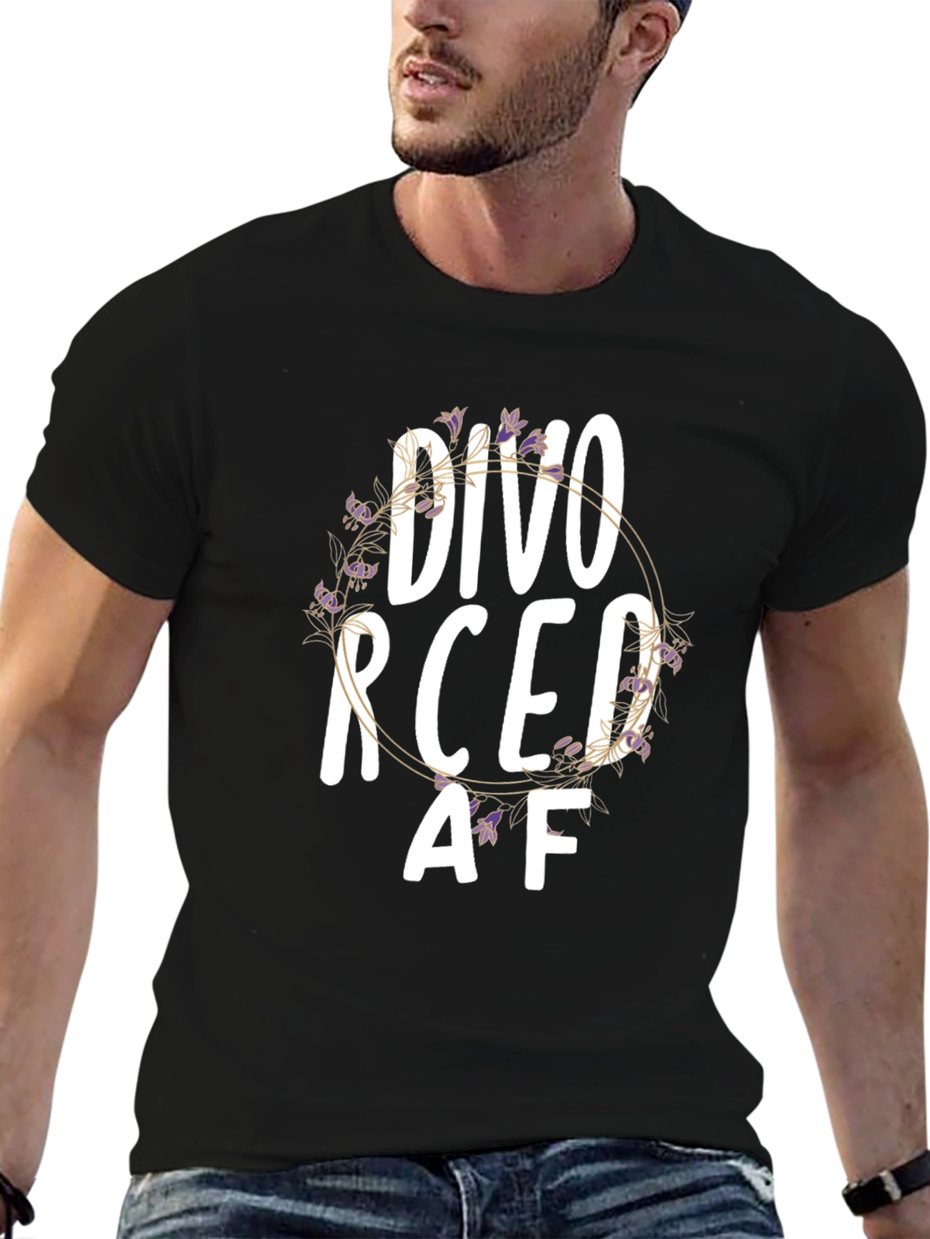 Divorced AF T-Shirt - Funny Novelty Tee