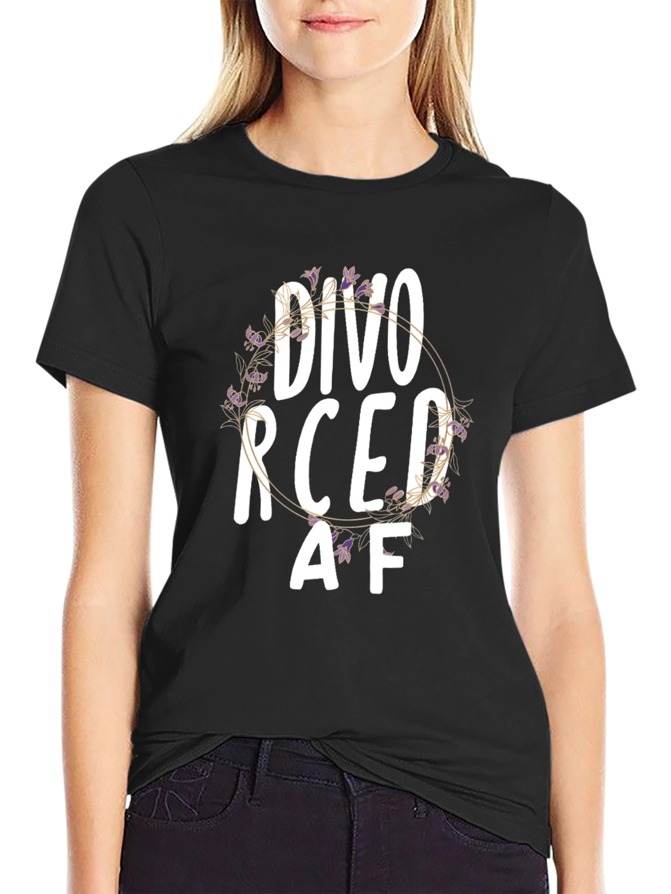 Divorced AF T-Shirt - Funny Novelty Tee