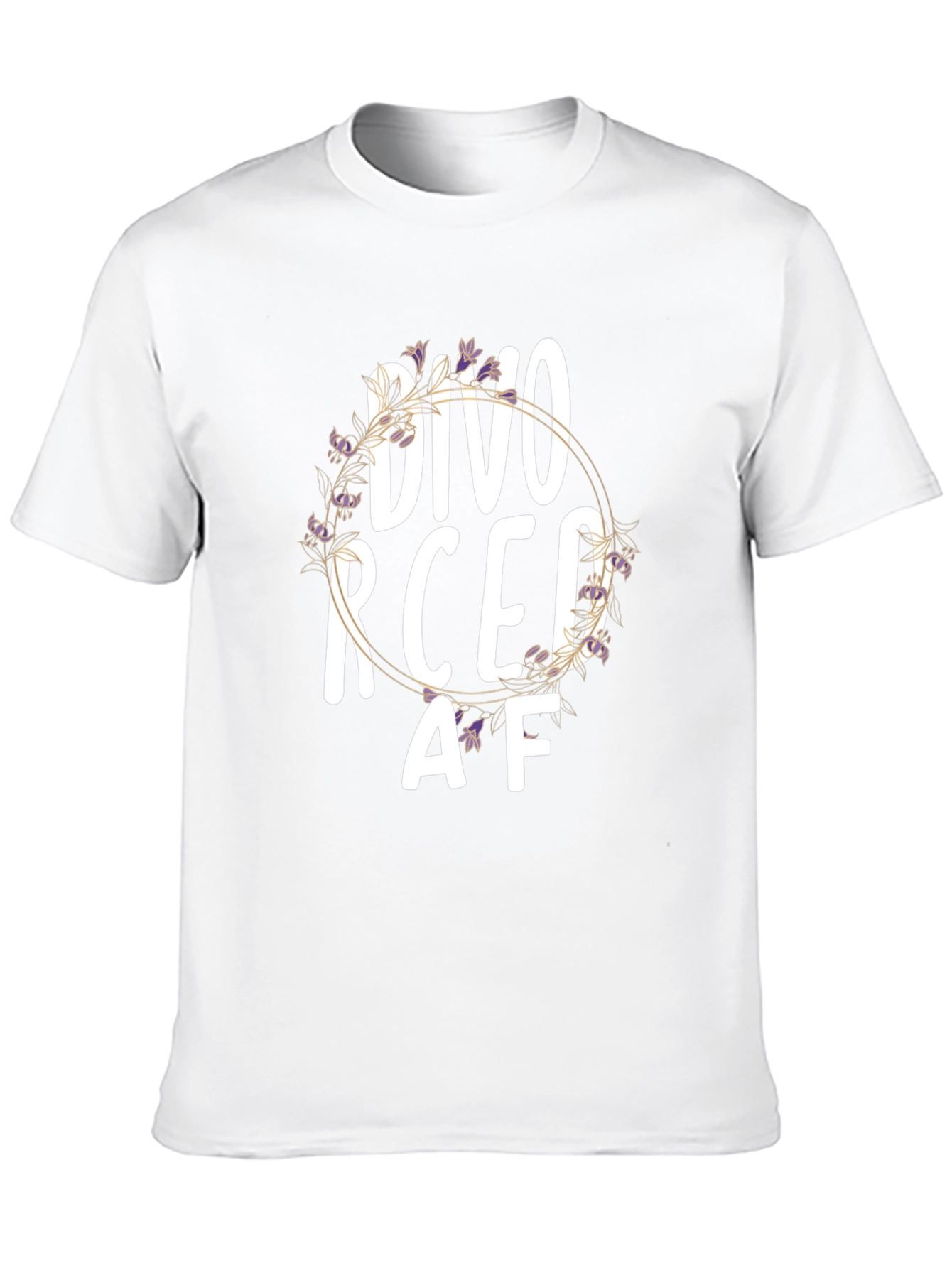 Divorced AF T-Shirt - Funny Novelty Tee