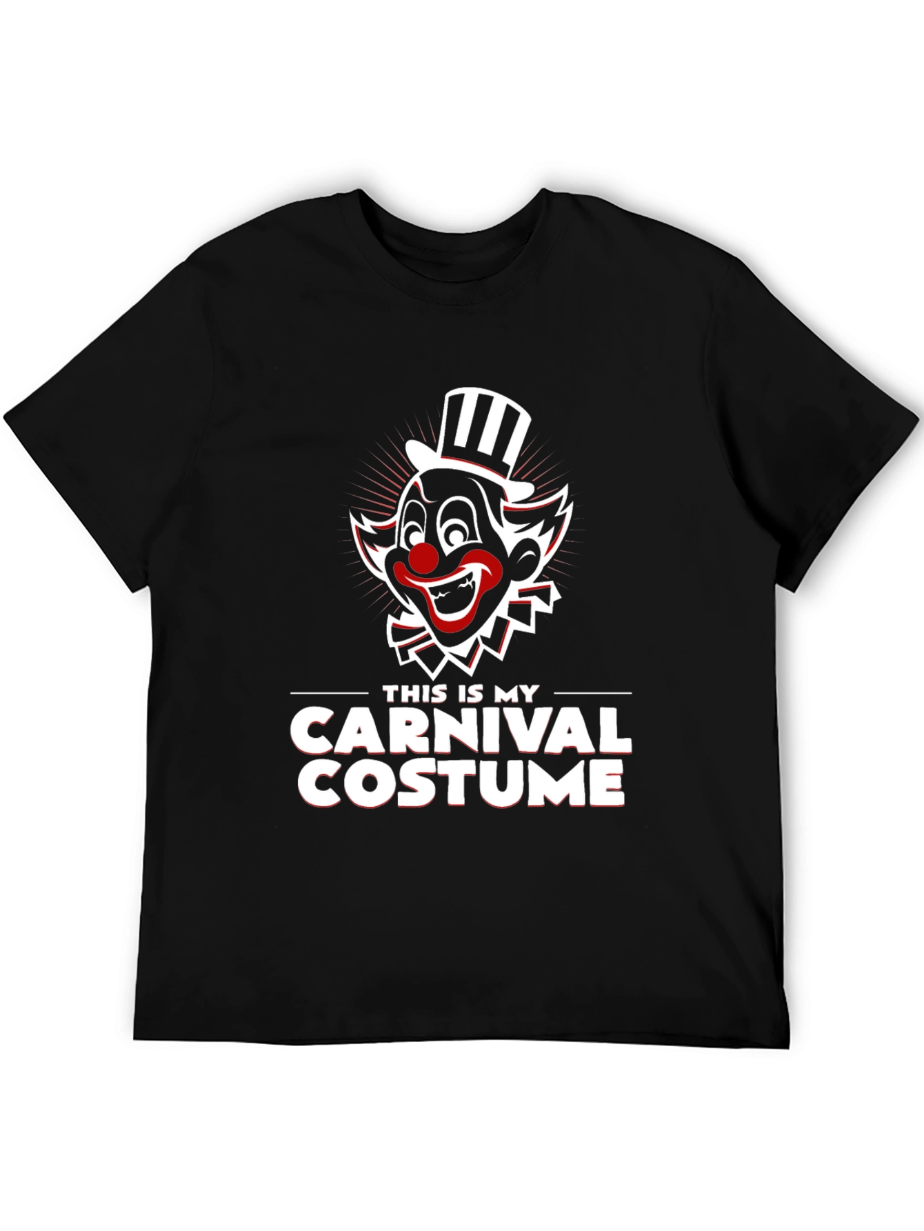 Carnival Costume T-Shirt - Halloween Clown