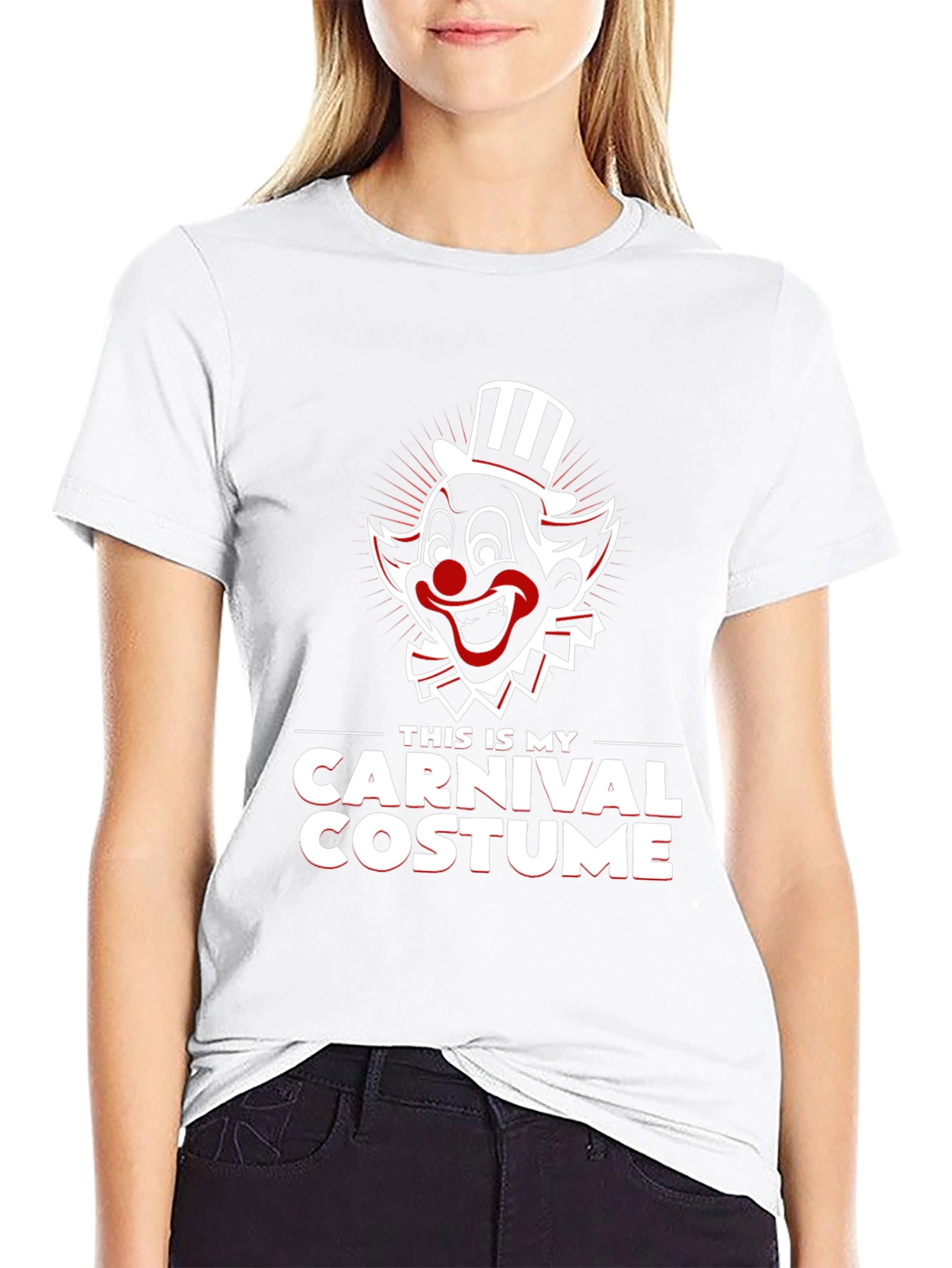 Carnival Costume T-Shirt - Halloween Clown