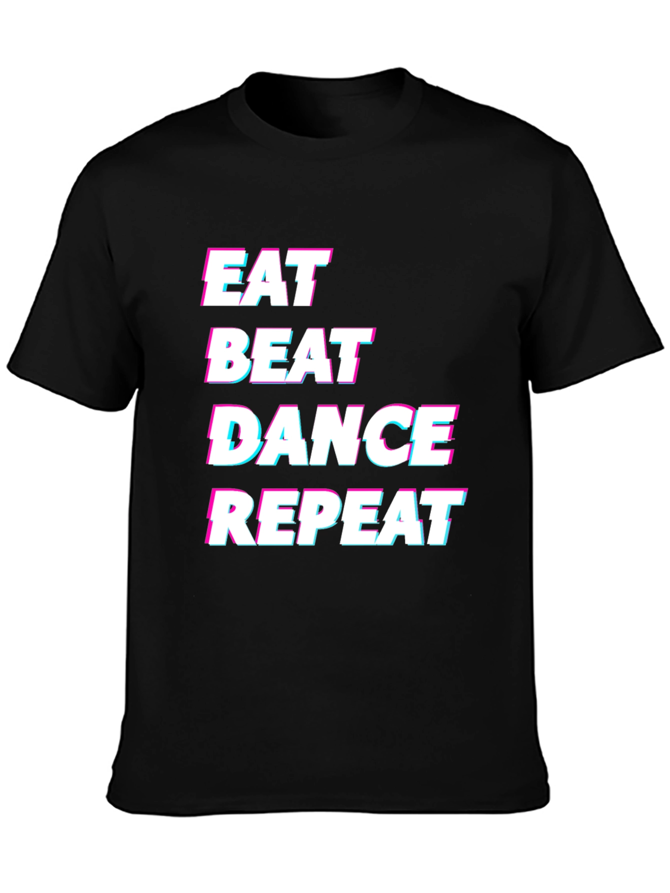 Eat Beat Dance Repeat Graphic T-Shirt