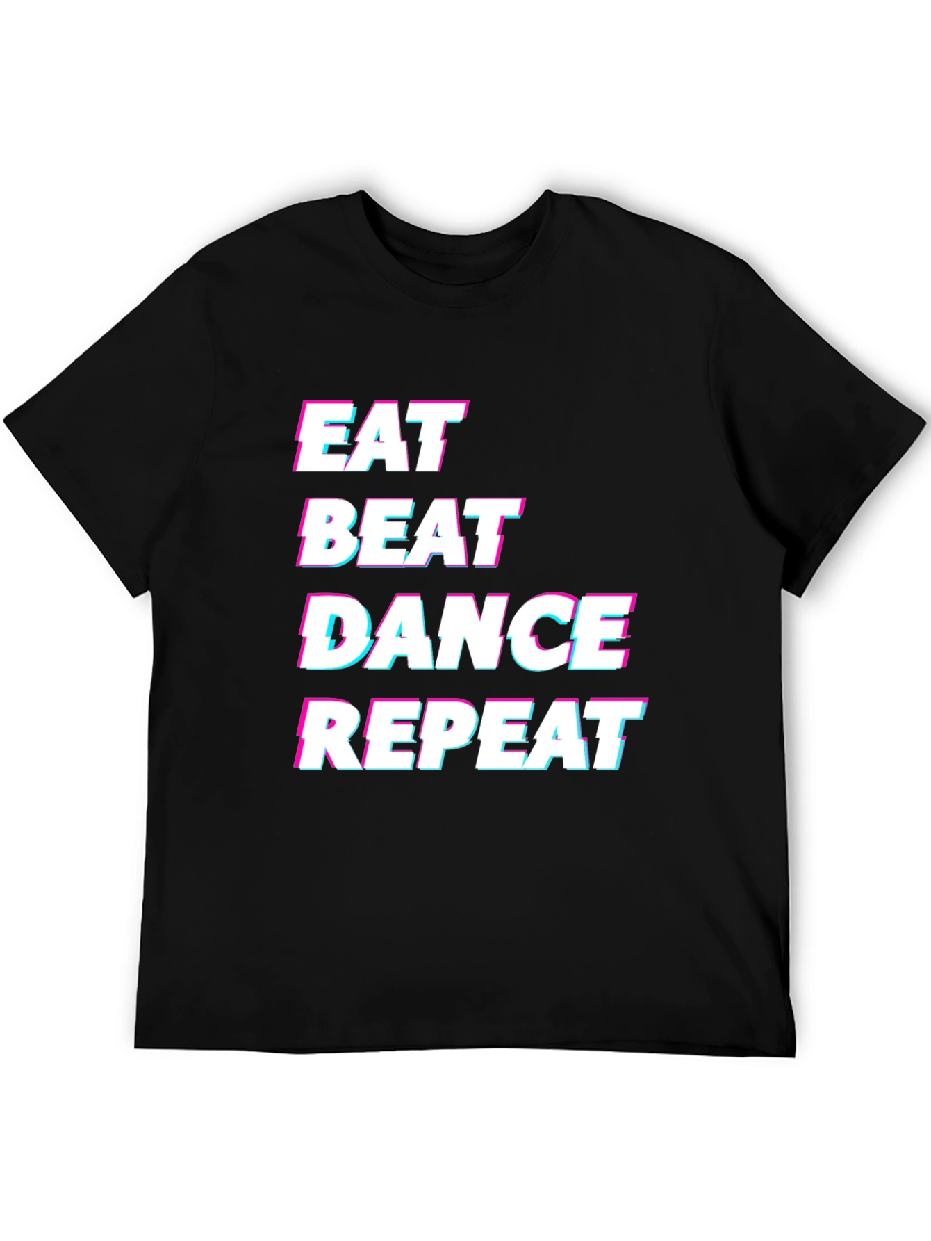 Eat Beat Dance Repeat Graphic T-Shirt