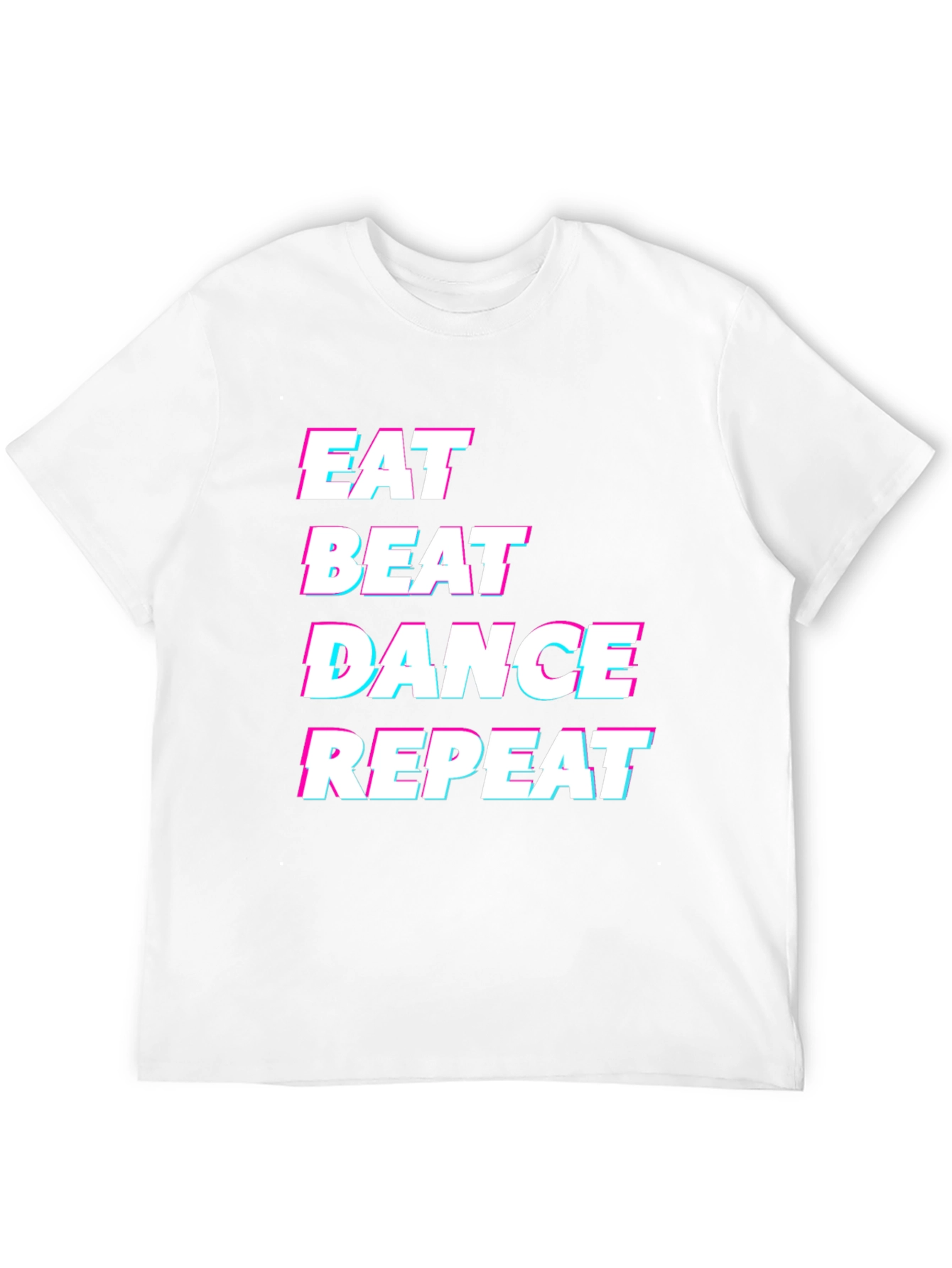 Eat Beat Dance Repeat Graphic T-Shirt