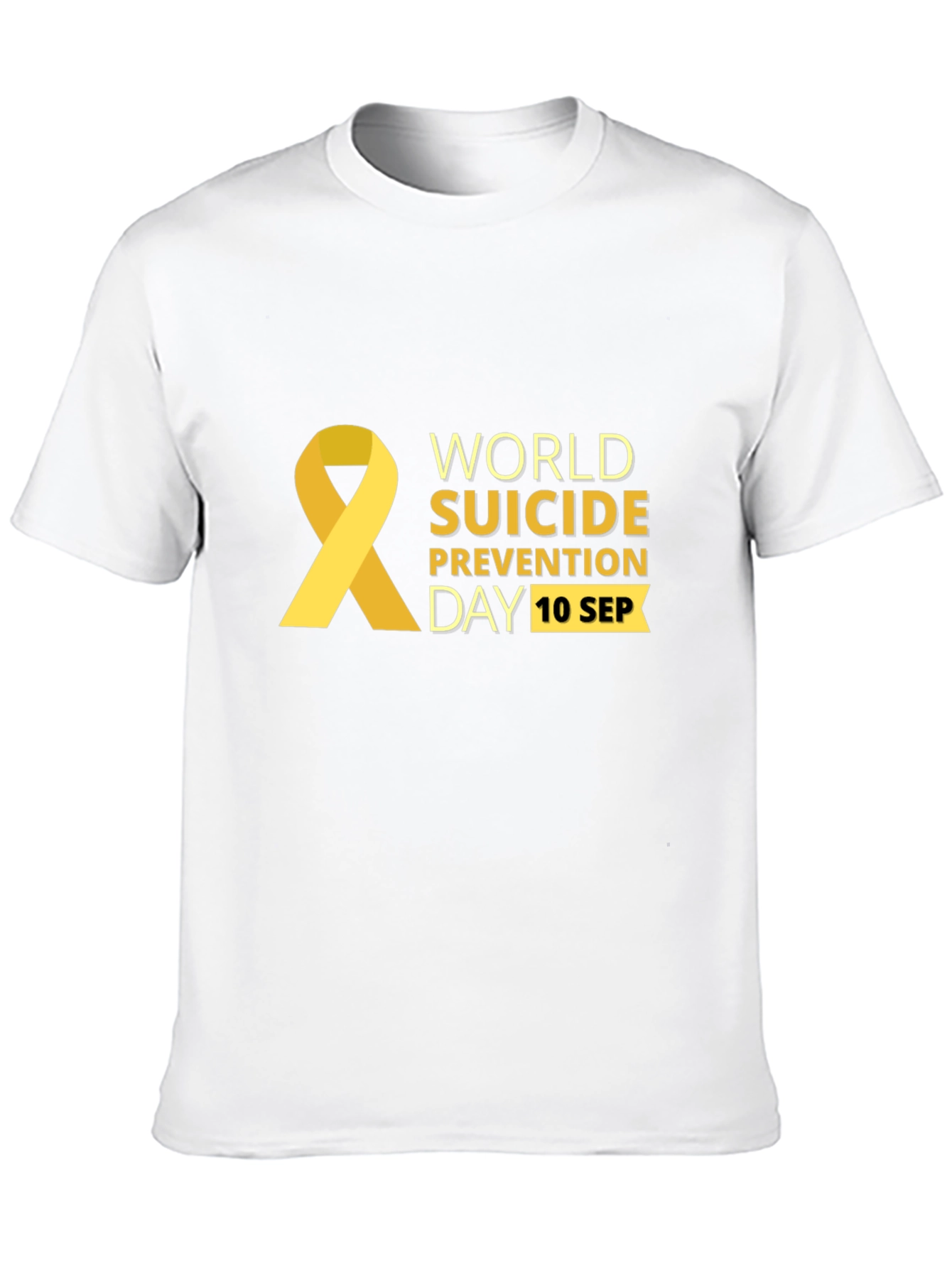 World Suicide Prevention Day T-Shirt - Black