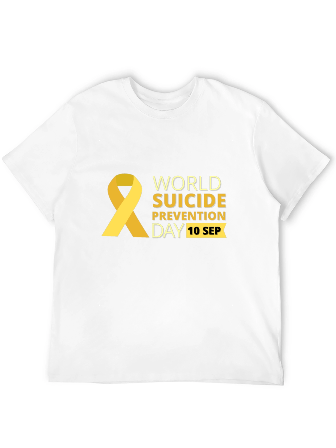 World Suicide Prevention Day T-Shirt - Black