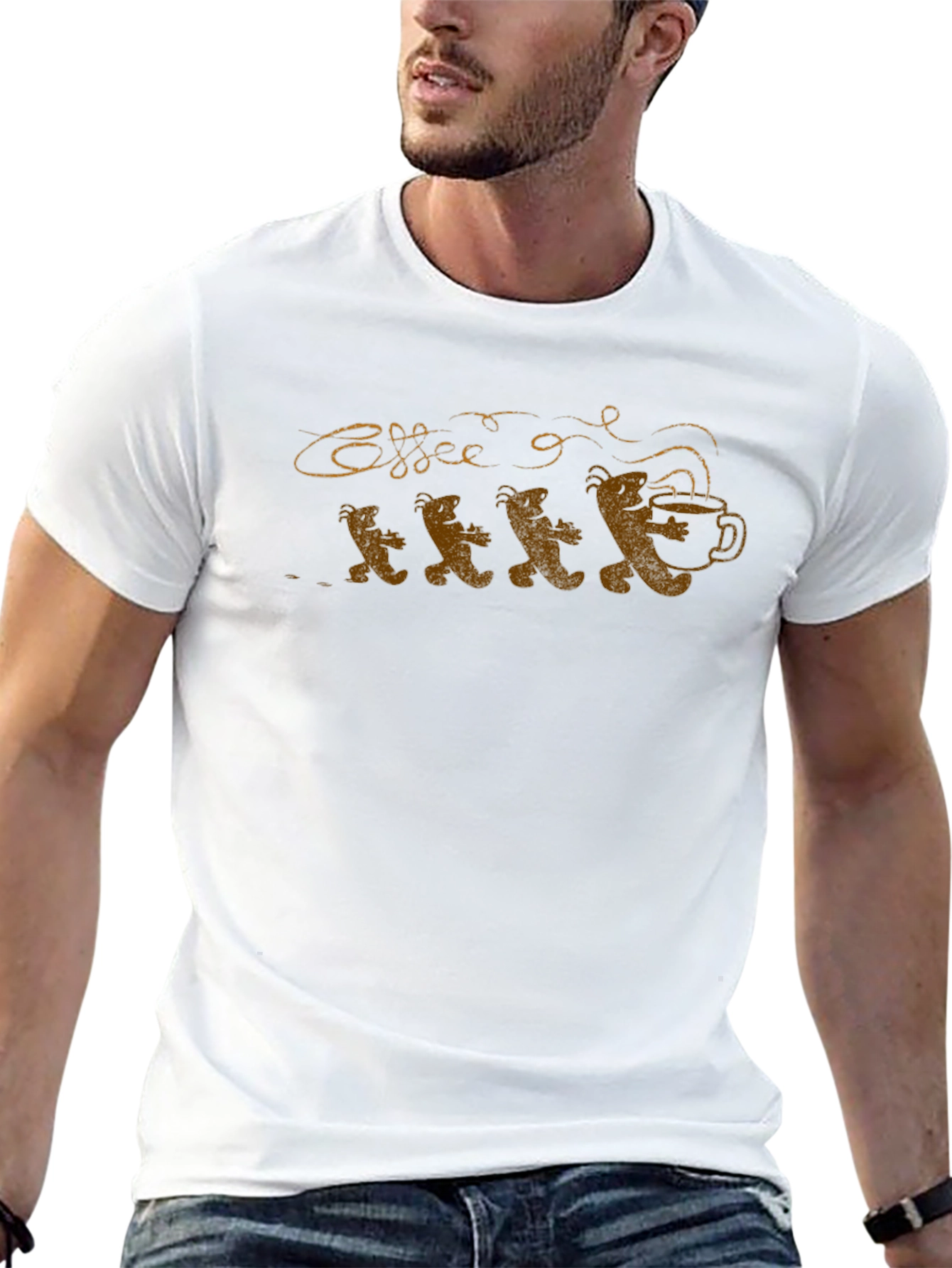 Coffee Lovers March Graphic T-Shirt