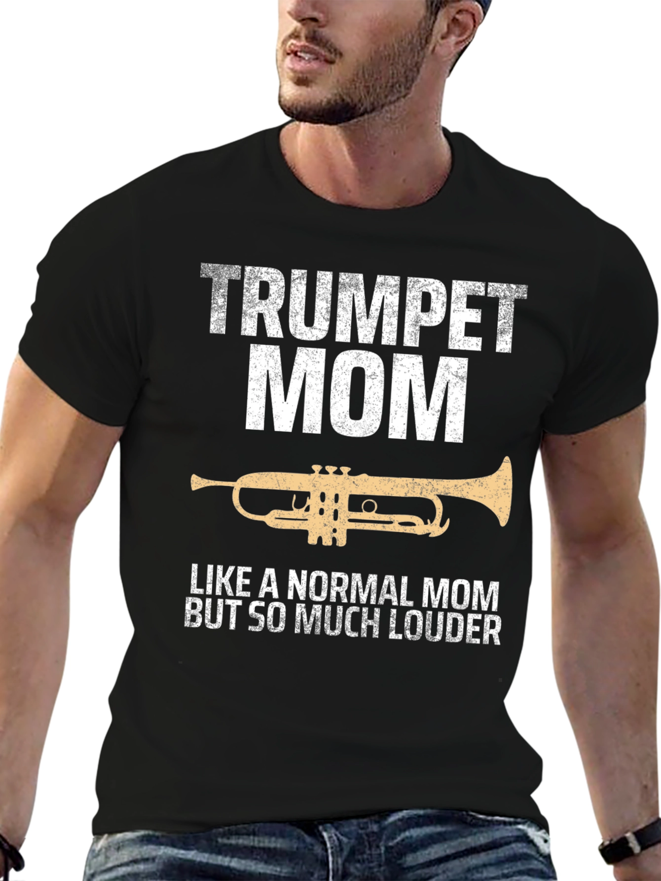 Trumpet Mom T-Shirt - Loud & Proud!