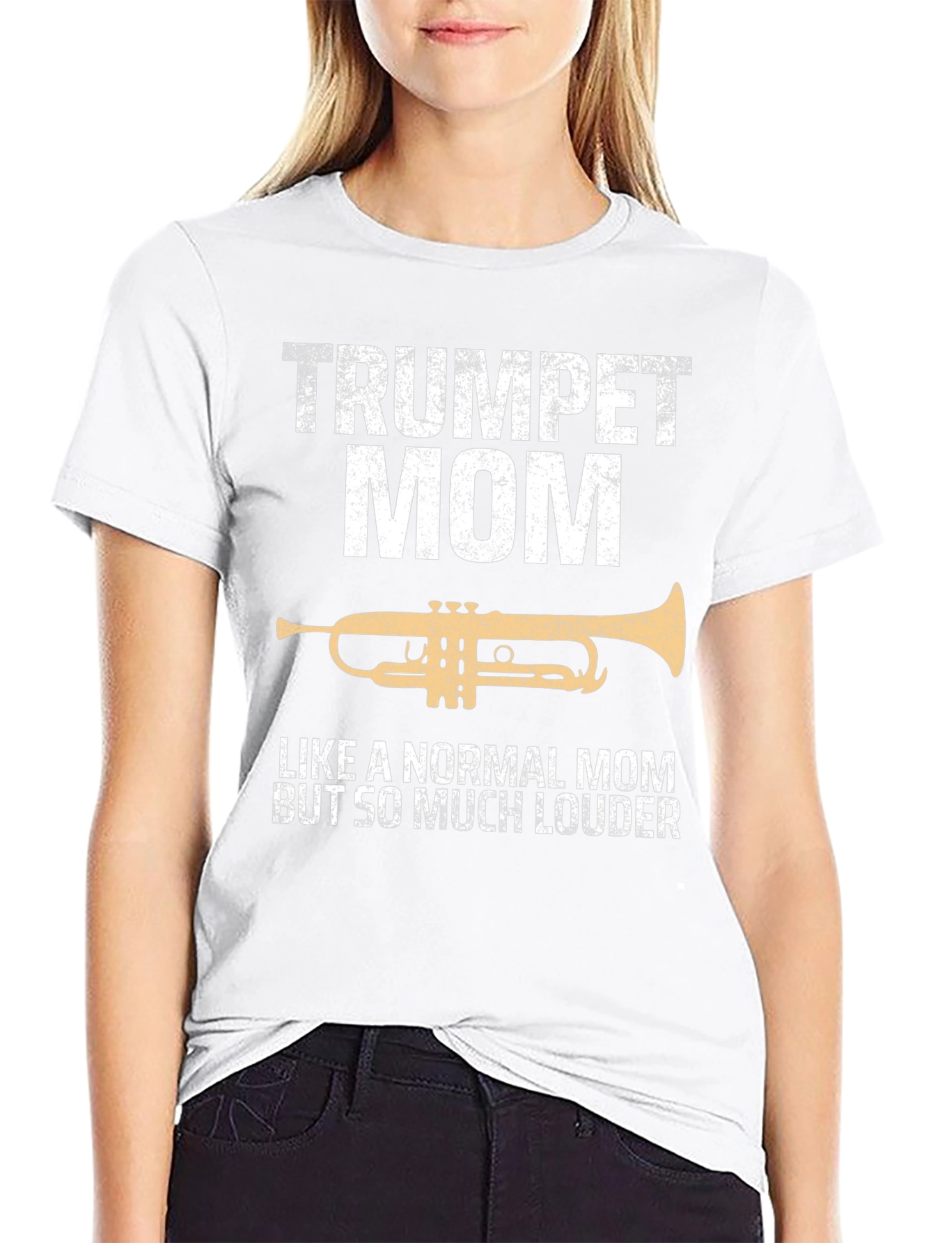 Trumpet Mom T-Shirt - Loud & Proud!