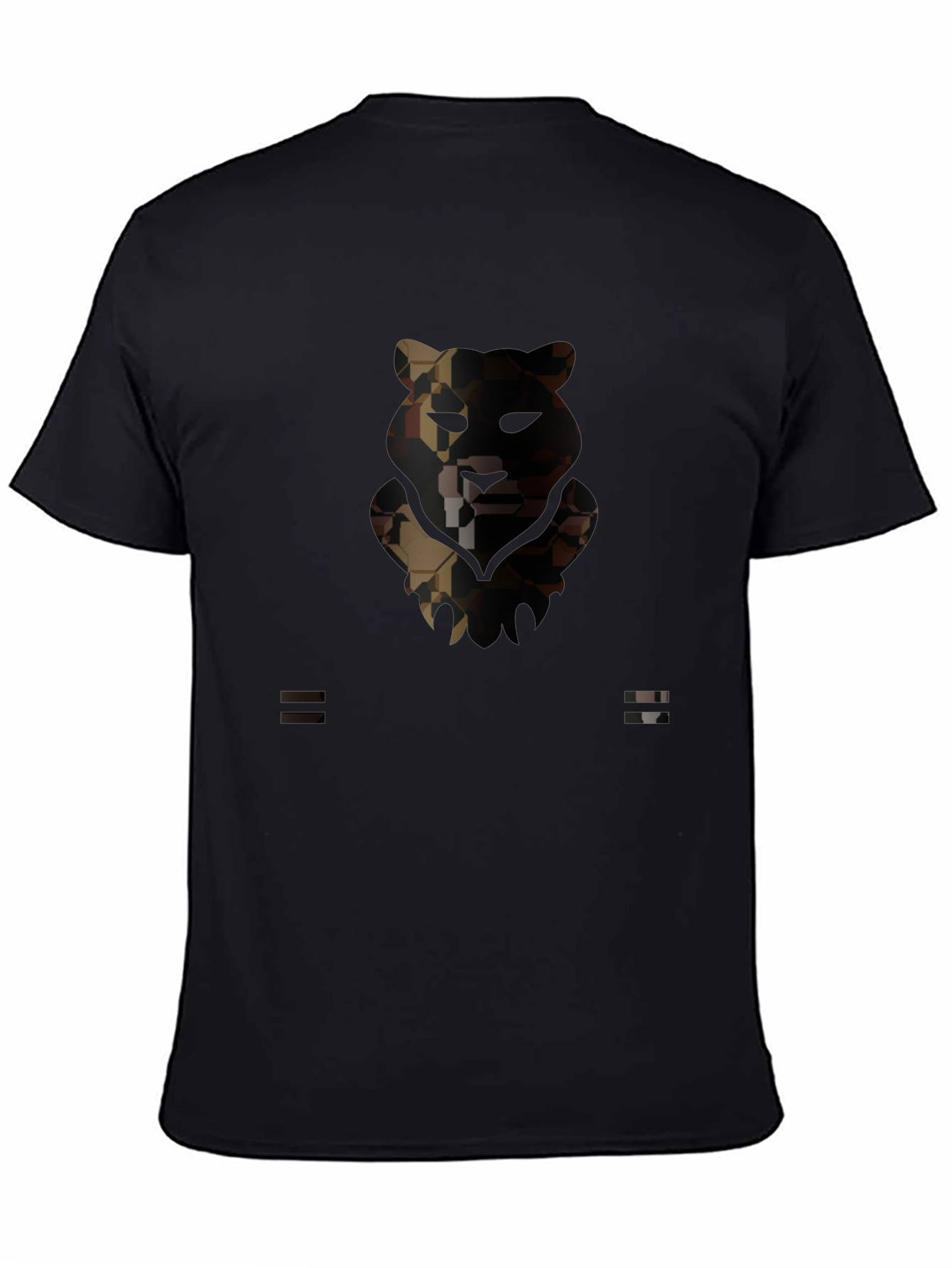 Urban Camo Bear Graphic T-Shirt