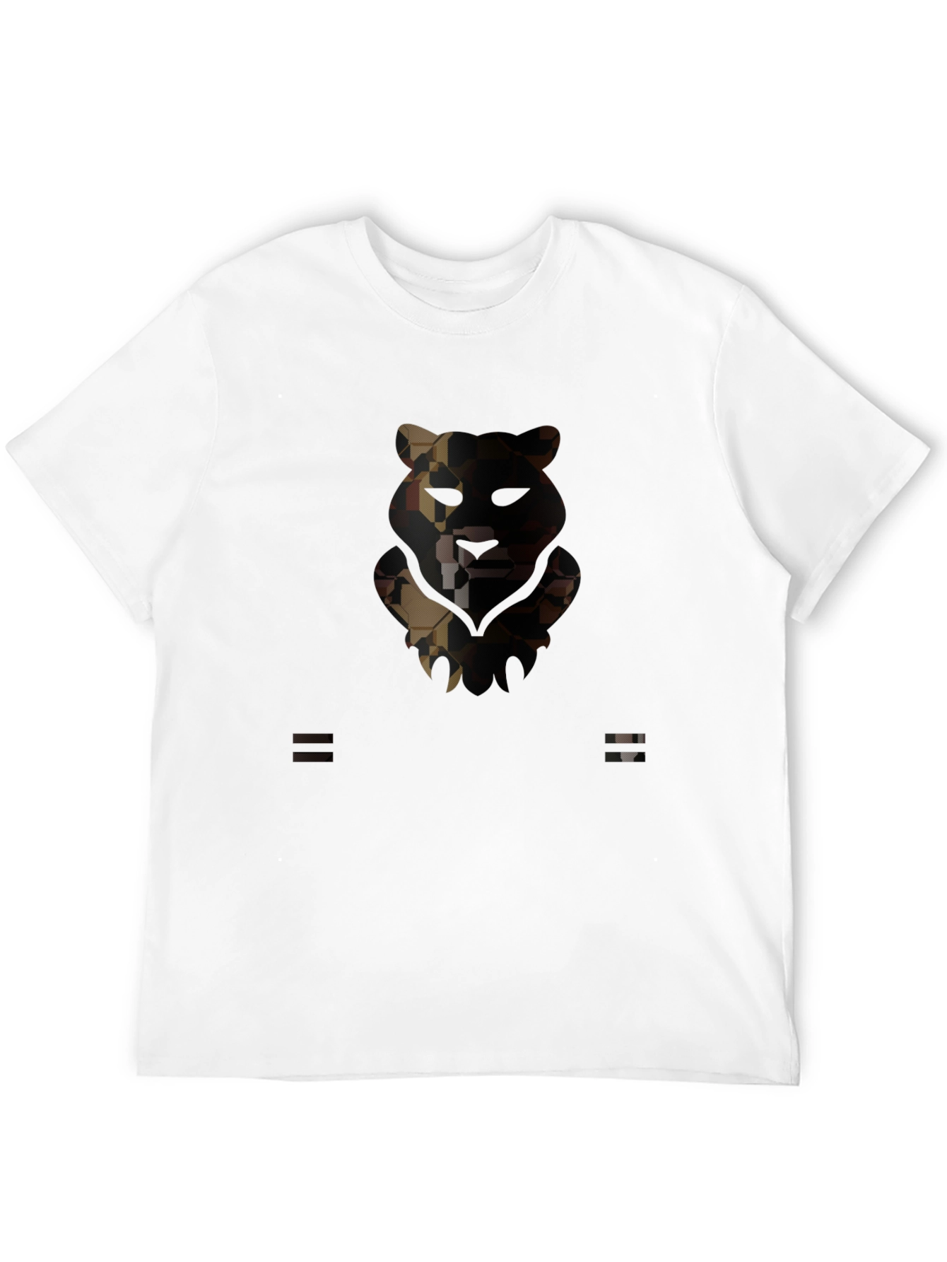 Urban Camo Bear Graphic T-Shirt
