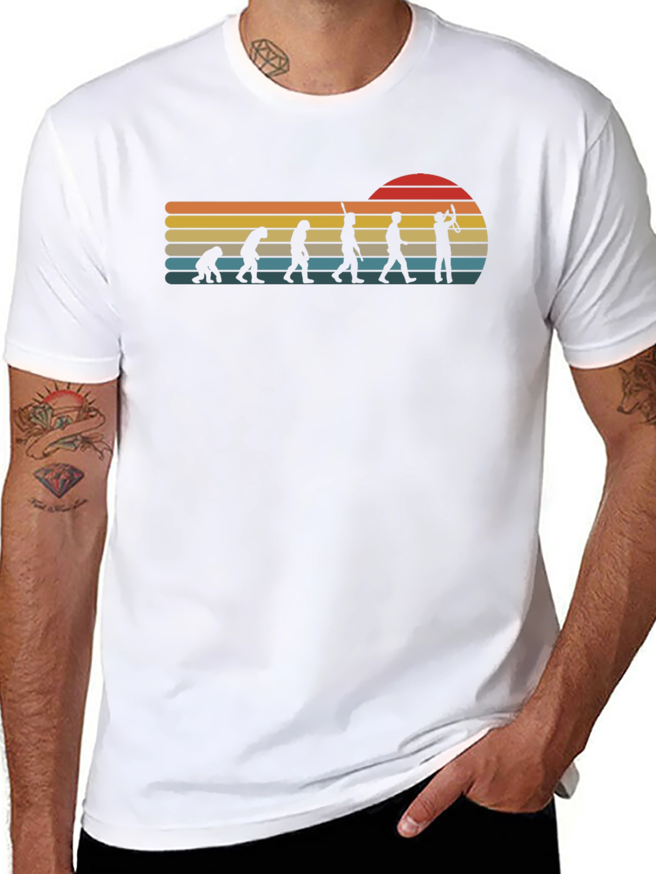Evolution of Musician T-Shirt