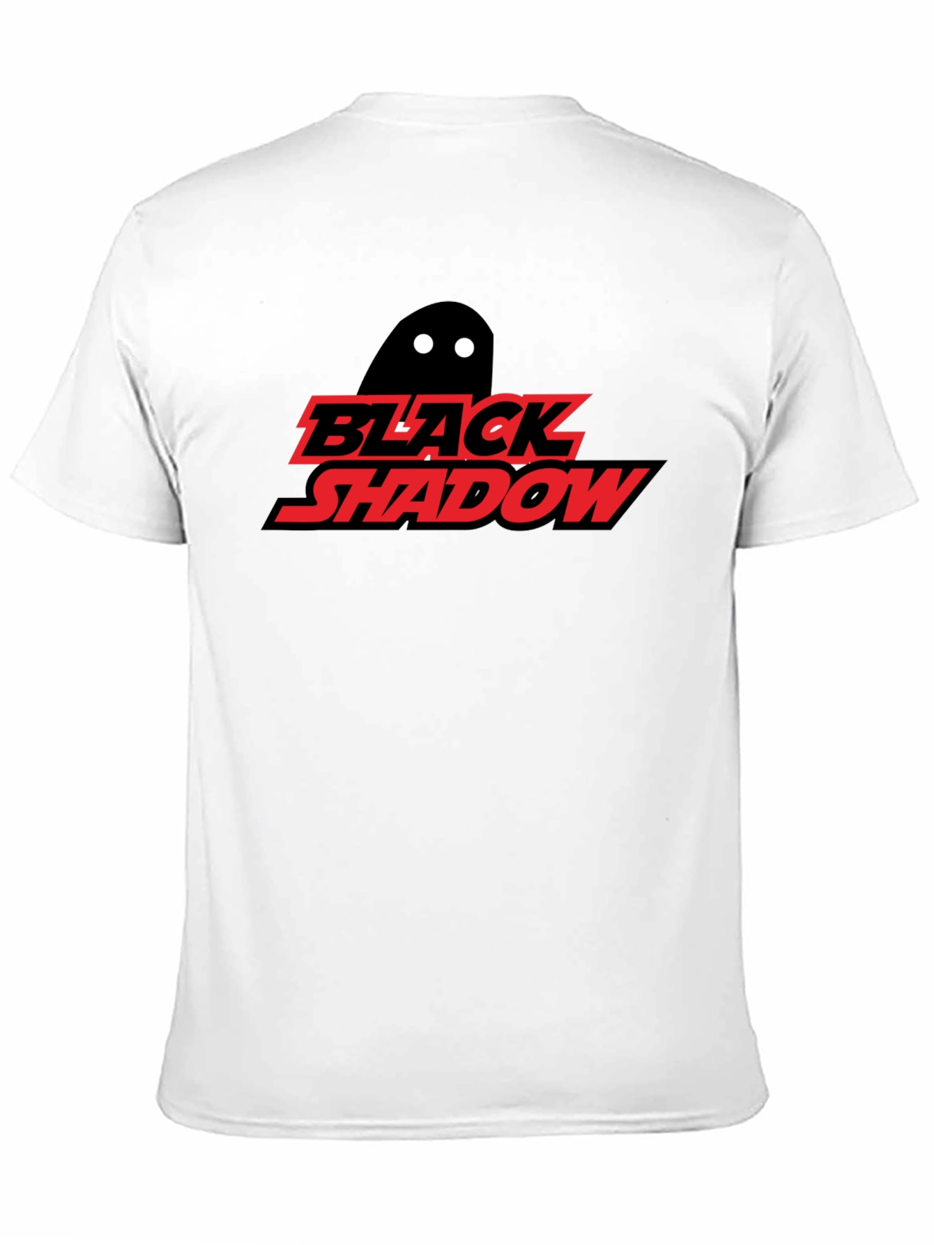 Black Shadow Graphic Tee - Soft Cotton Blend