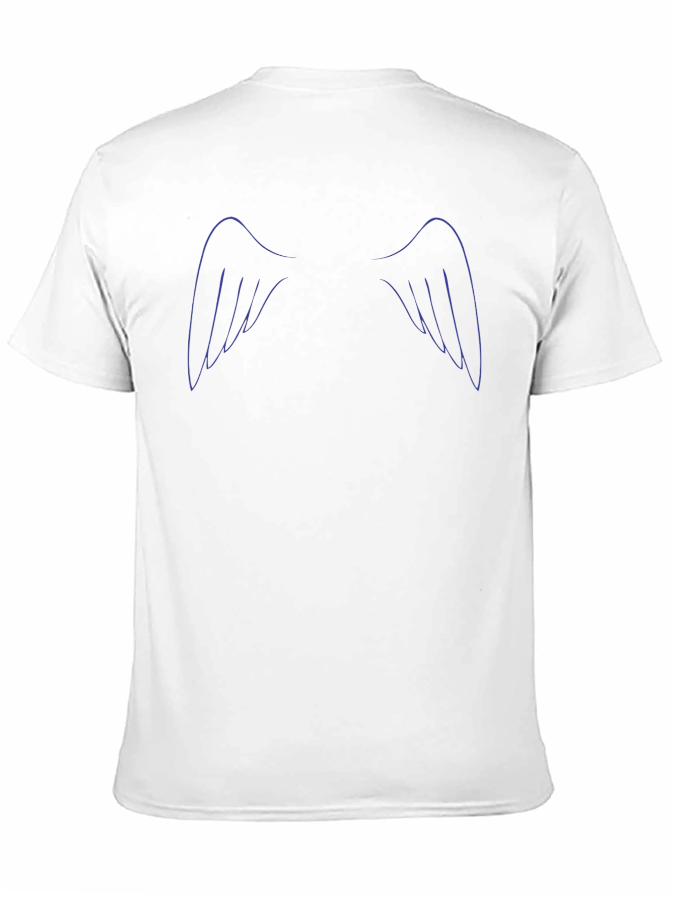 Angel Wings Graphic Black T-Shirt