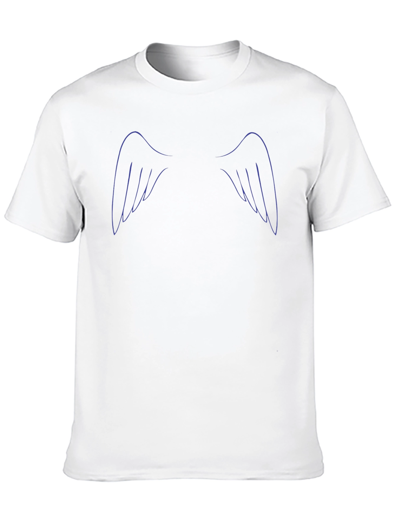 Angel Wings Graphic Black T-Shirt