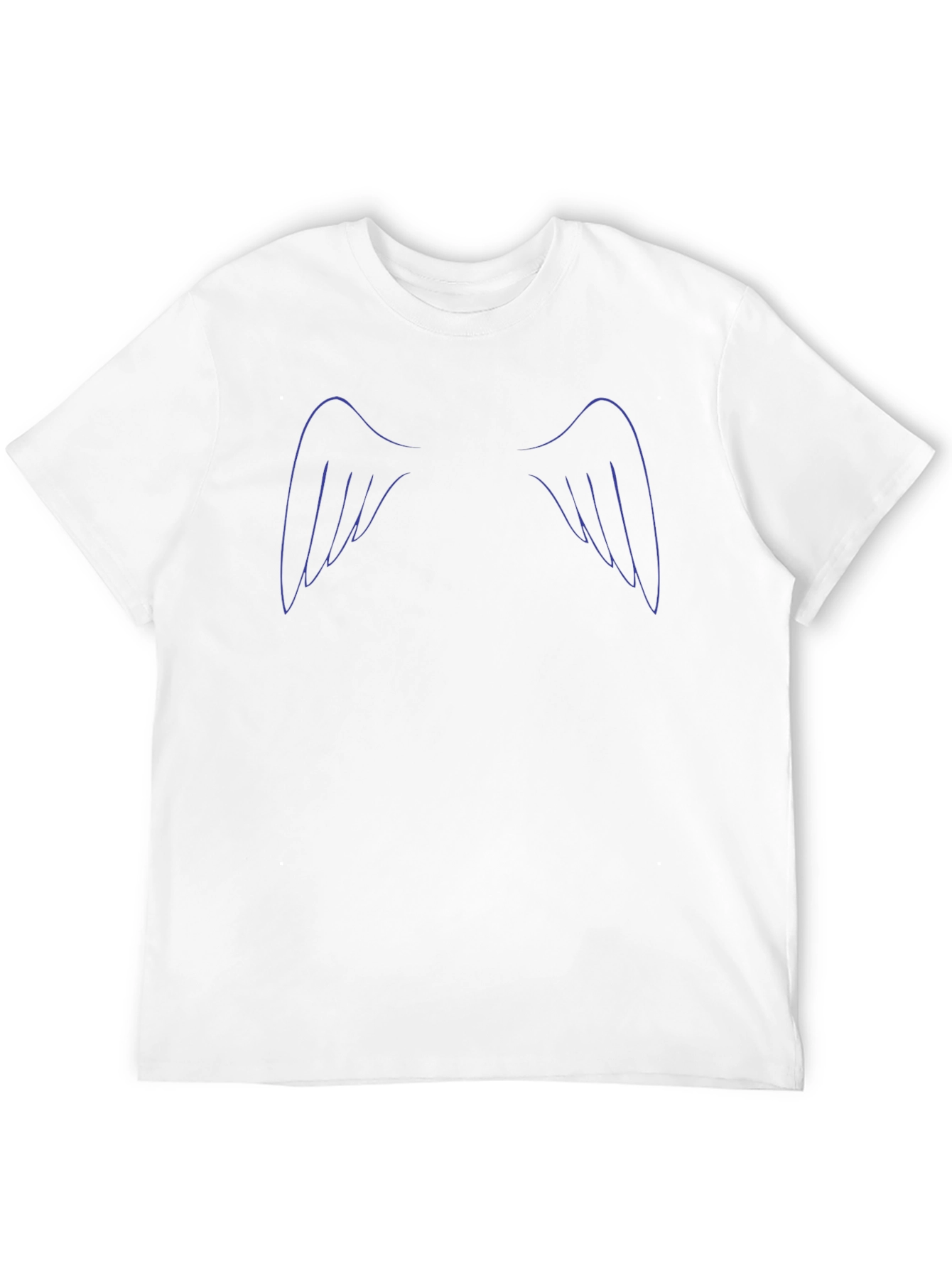 Angel Wings Graphic Black T-Shirt