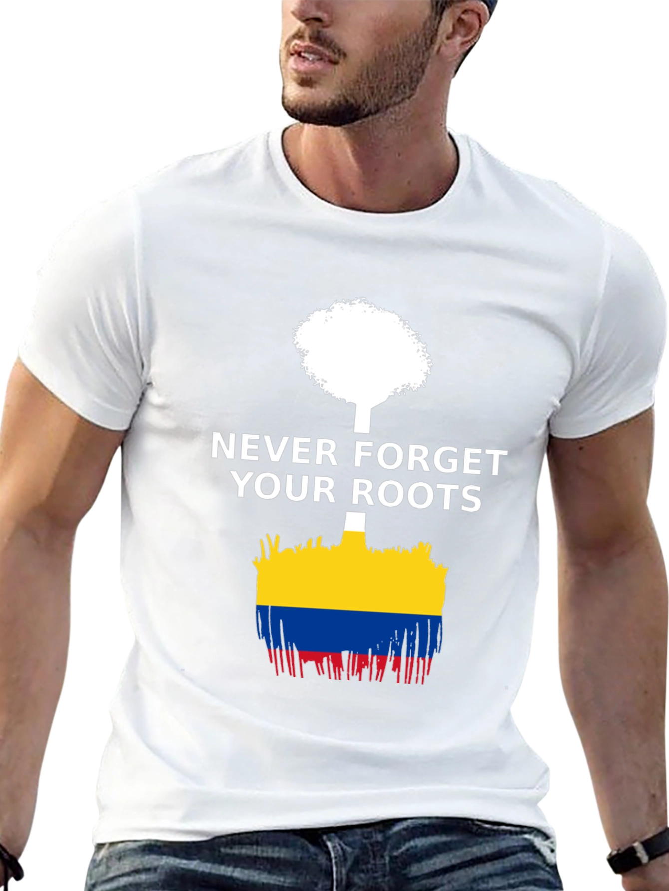 Never Forget Roots Tree Graphic Tee