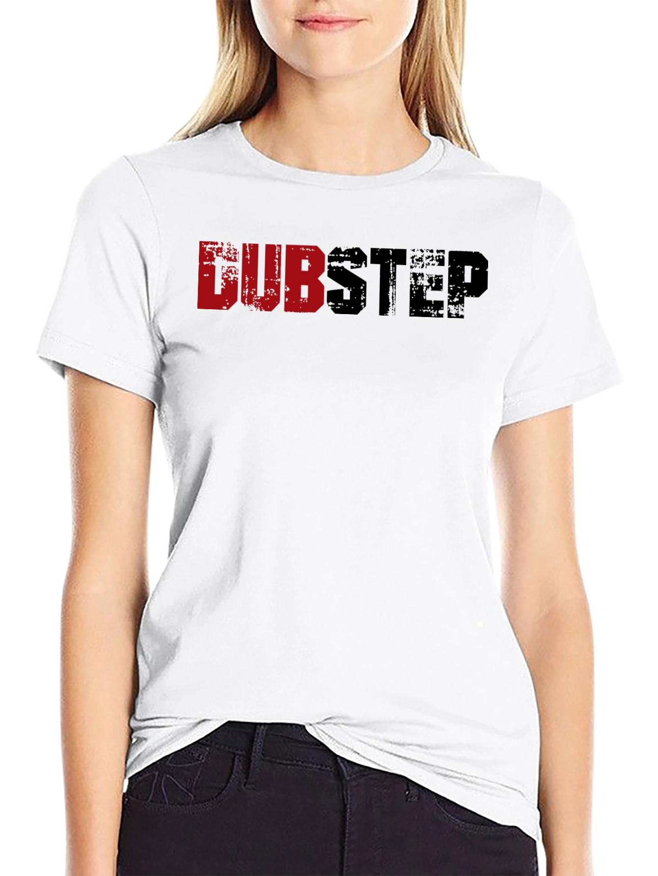 Dubstep Graphic T-Shirt - Black