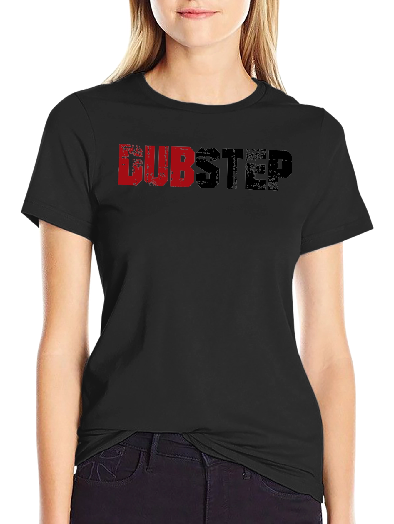 Dubstep Graphic T-Shirt - Black