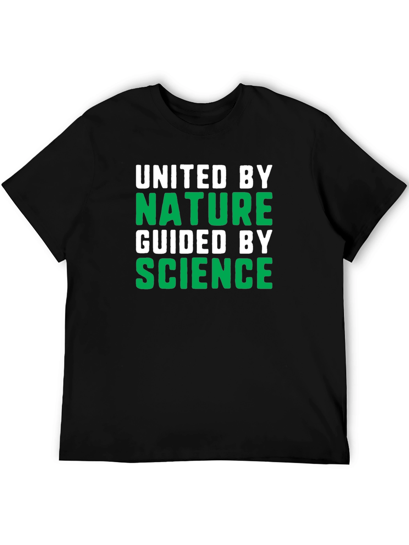 Nature & Science T-Shirt - Black Unisex Tee