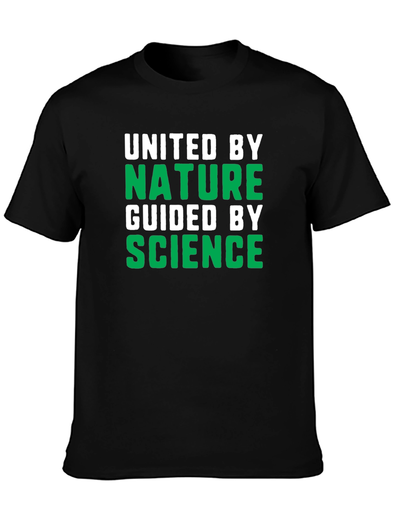 Nature & Science T-Shirt - Black Unisex Tee