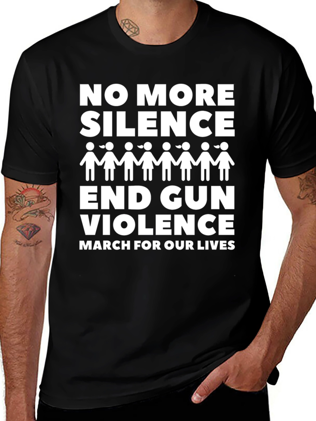No More Silence End Gun Violence T-Shirt