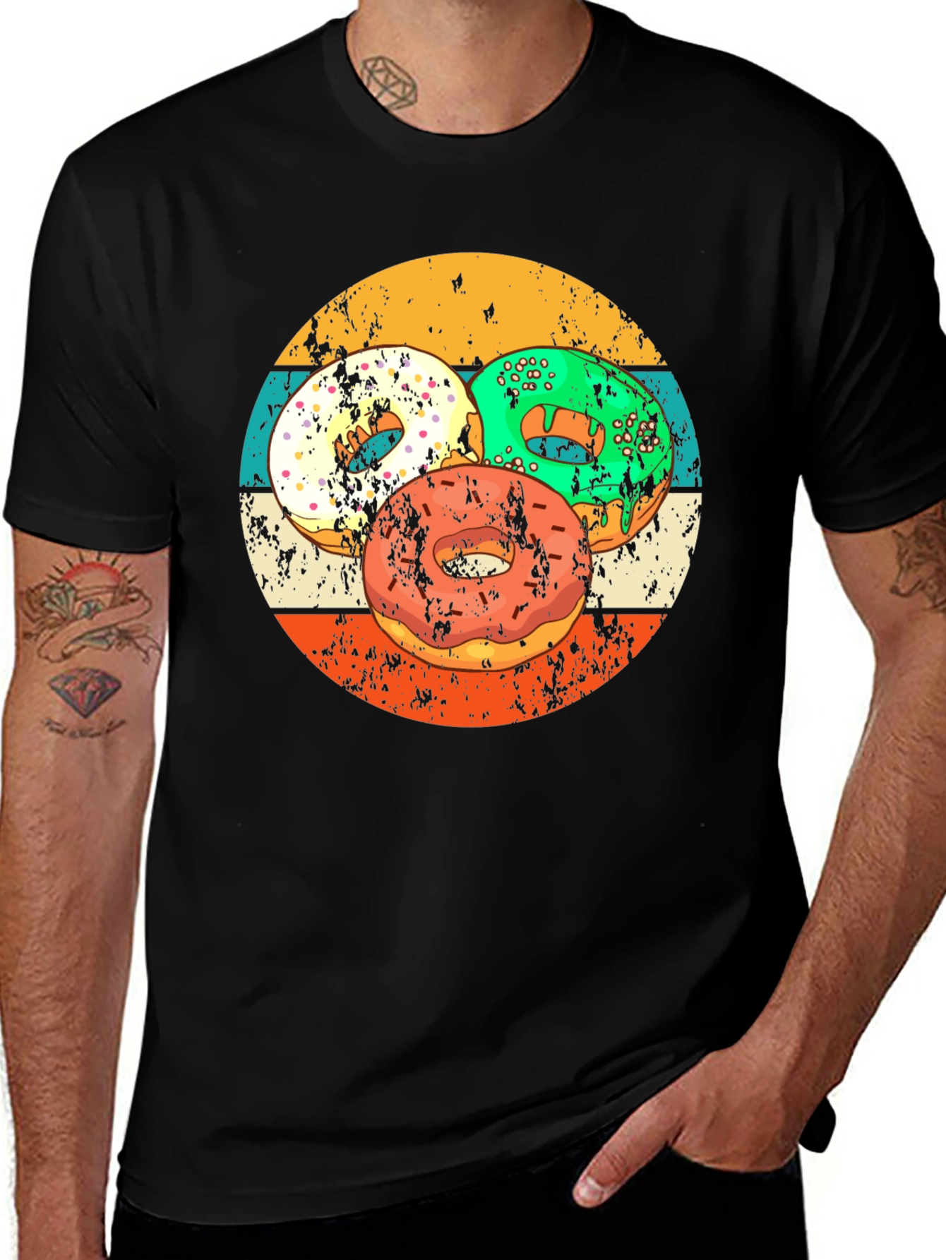 Retro Donuts T-Shirt