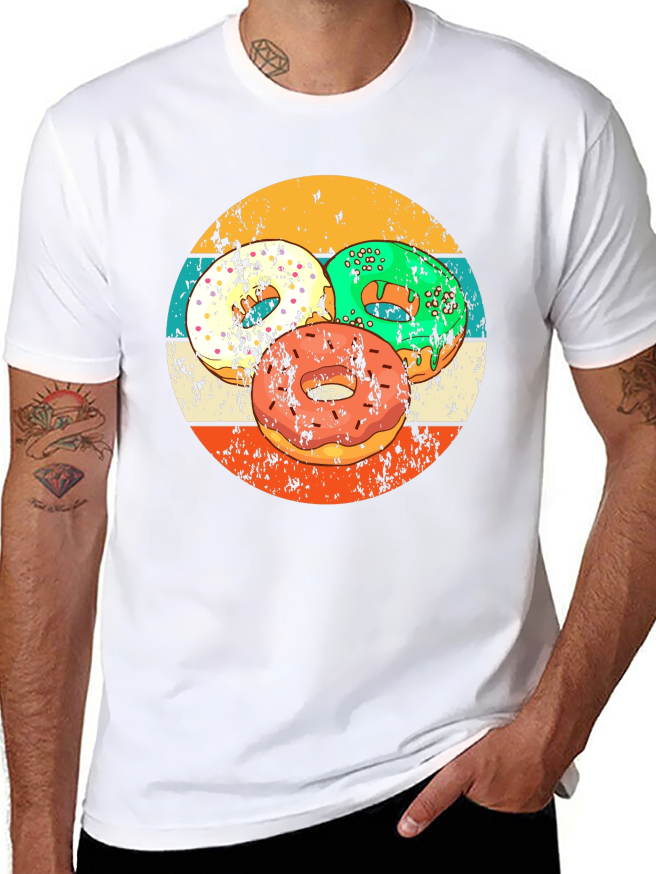 Retro Donuts T-Shirt