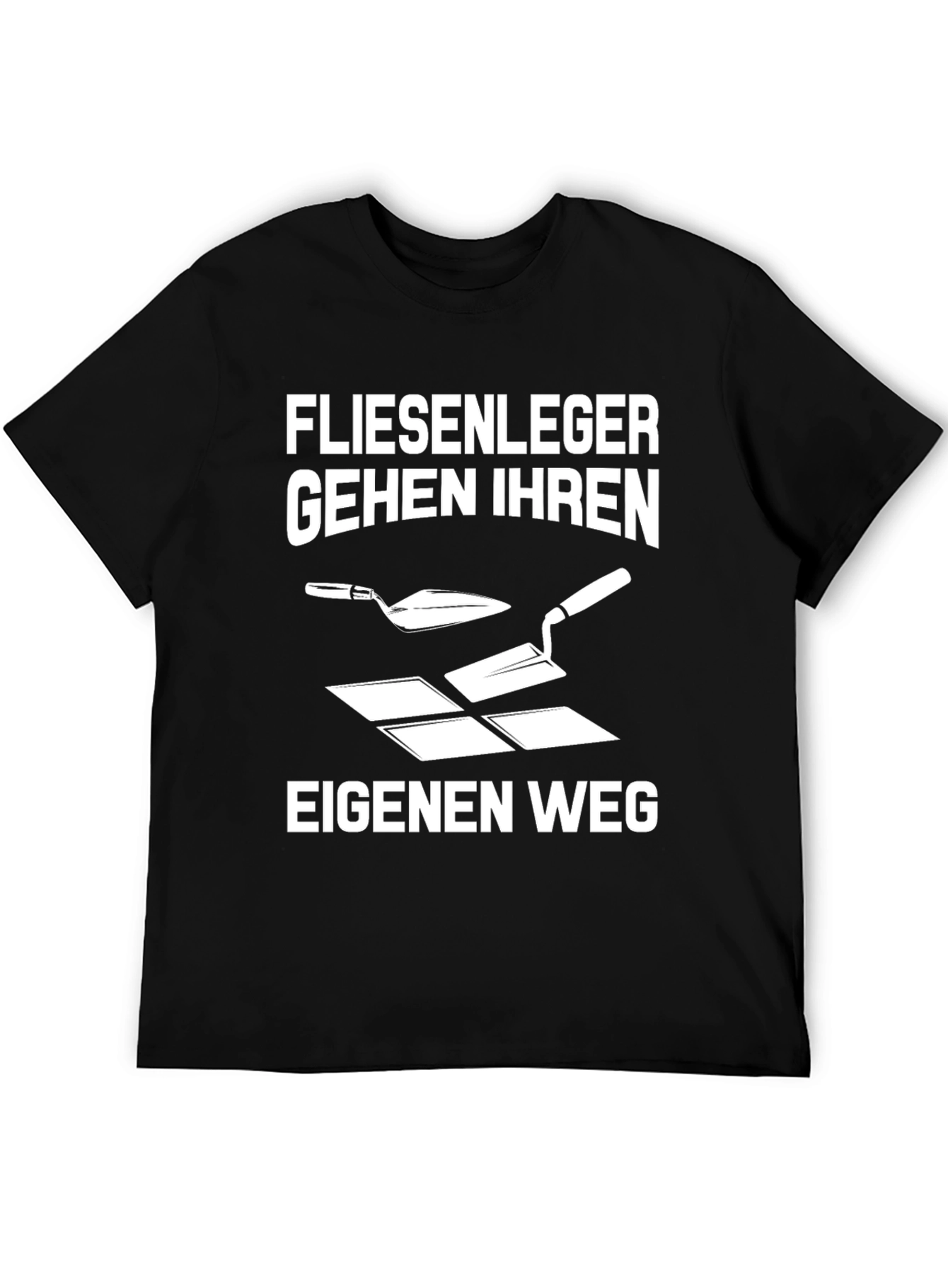 Tilers Own Way T-Shirt - Black