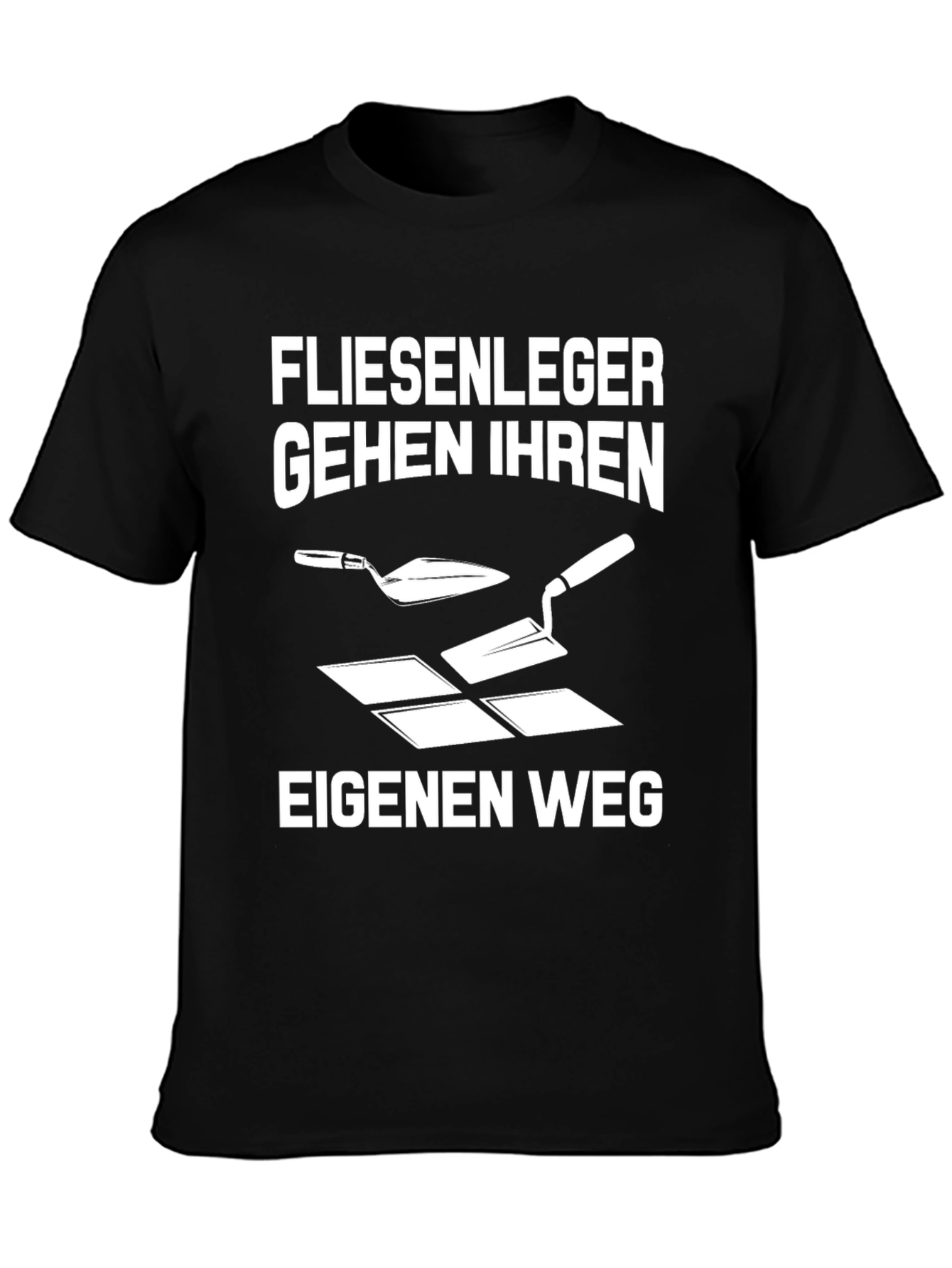 Tilers Own Way T-Shirt - Black