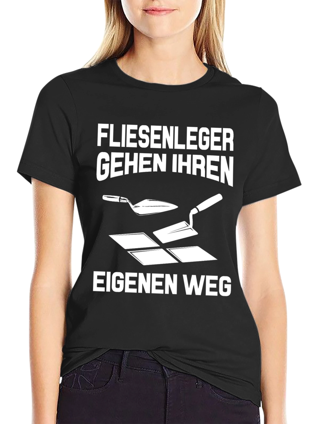 Tilers Own Way T-Shirt - Black