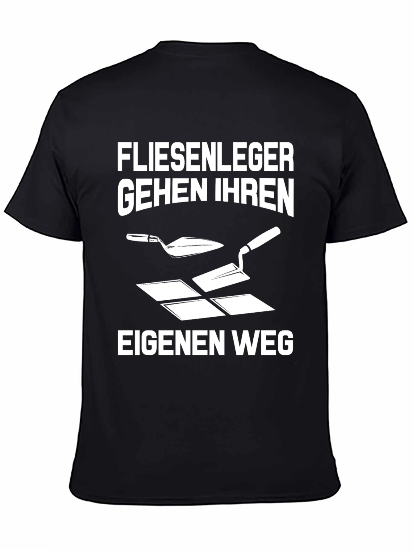 Tilers Own Way T-Shirt - Black