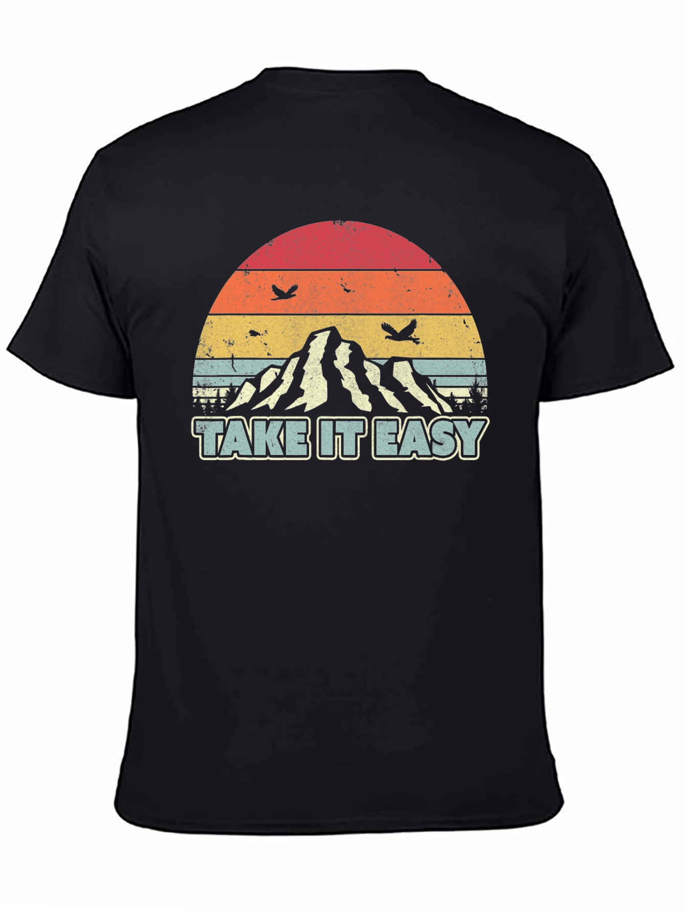 Take It Easy Retro Graphic Tee